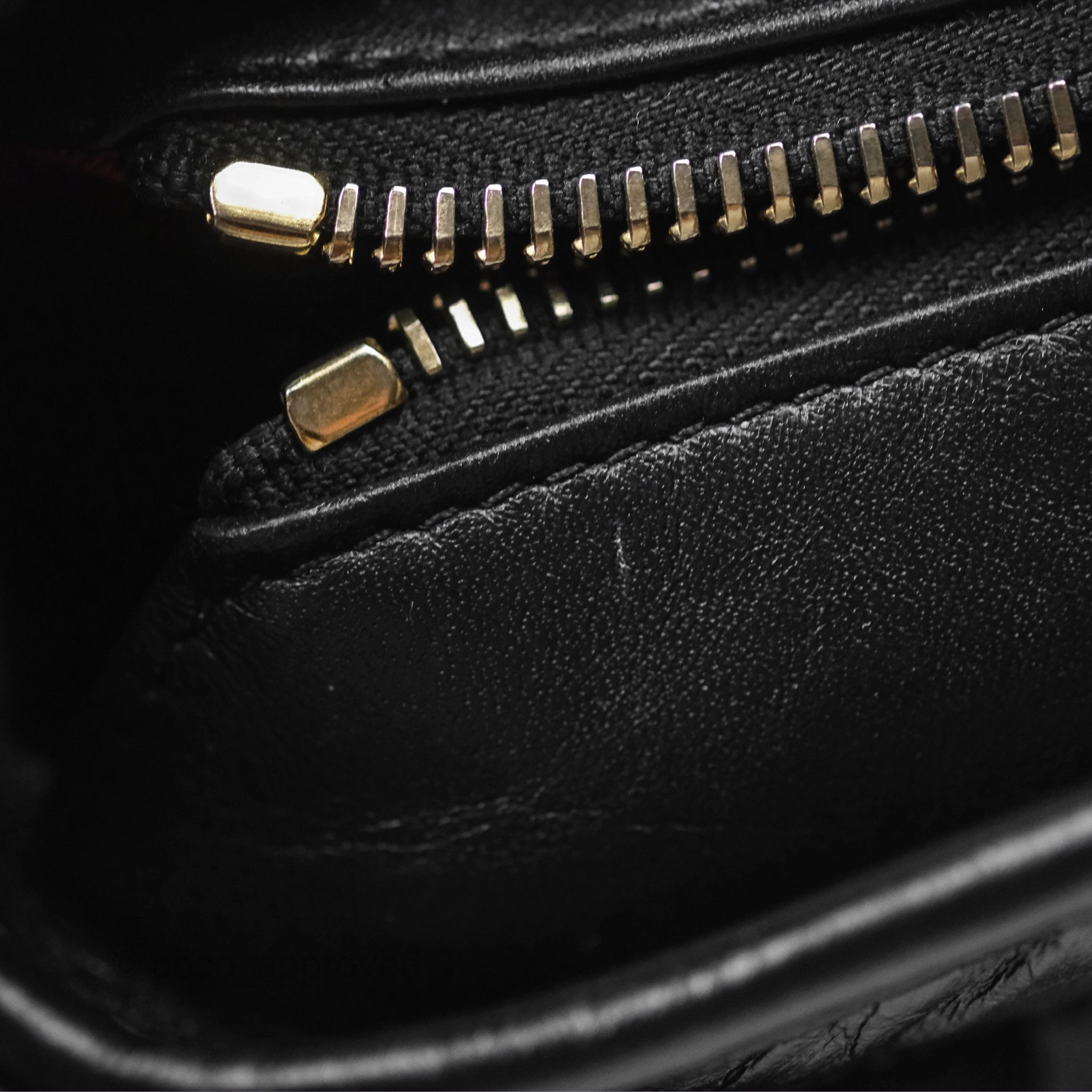 Chanel Small Gabrielle Hobo Quilted Black Aged Calfskin