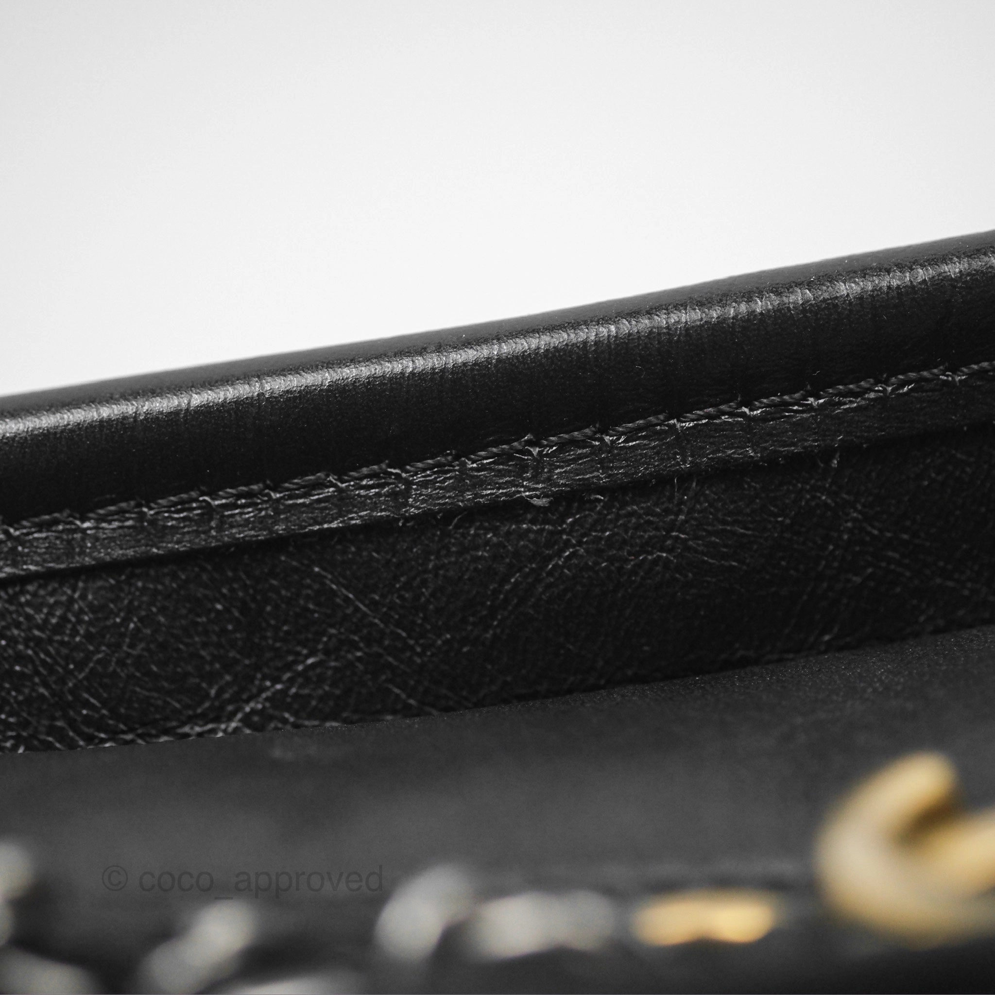 Chanel Small Gabrielle Hobo Quilted Black Aged Calfskin