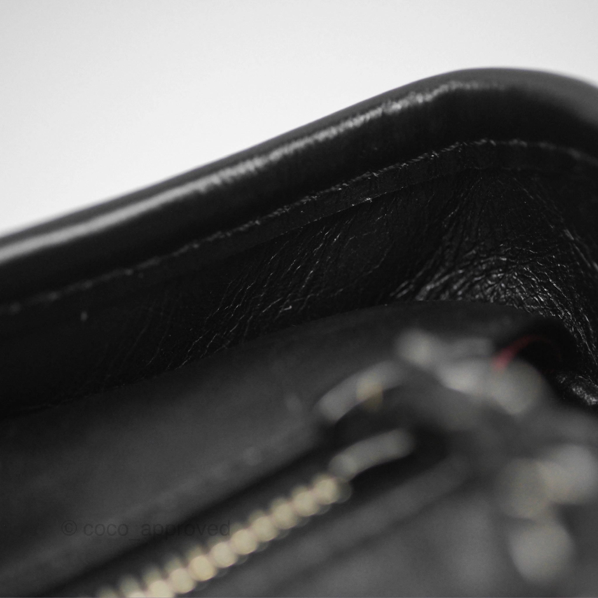 Chanel Small Gabrielle Hobo Quilted Black Aged Calfskin