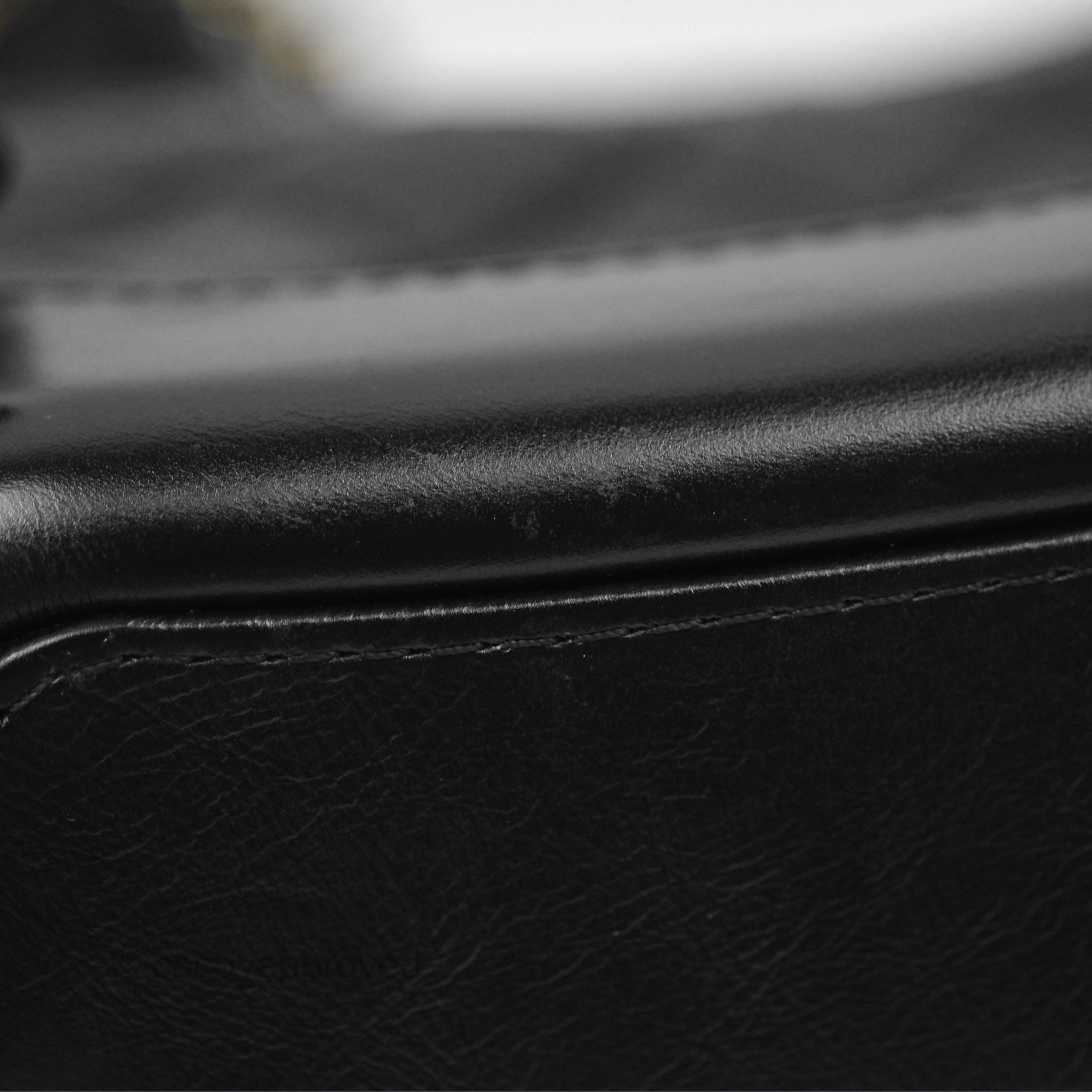 Chanel Small Gabrielle Hobo Quilted Black Aged Calfskin