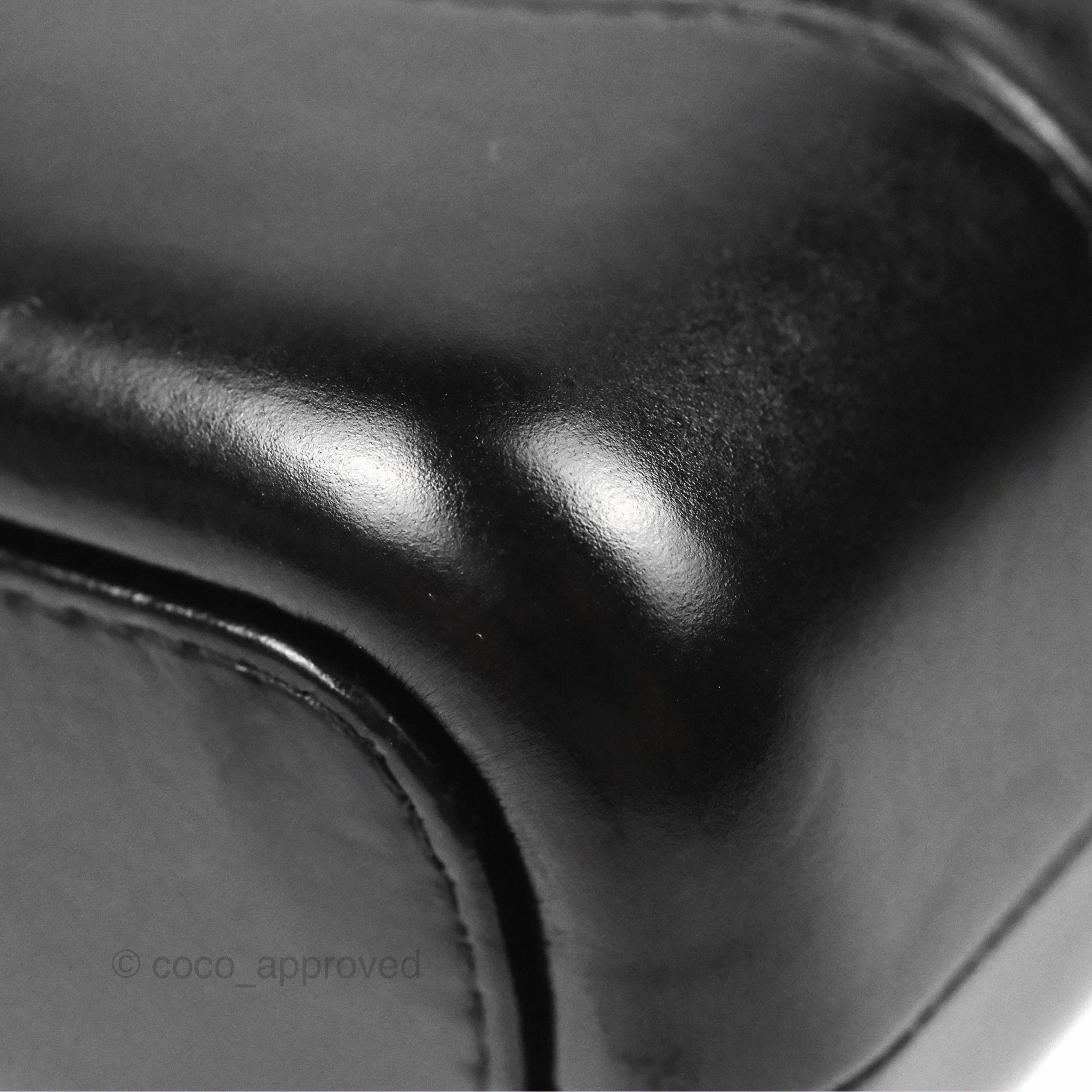 Chanel Small Gabrielle Hobo Quilted Black Aged Calfskin