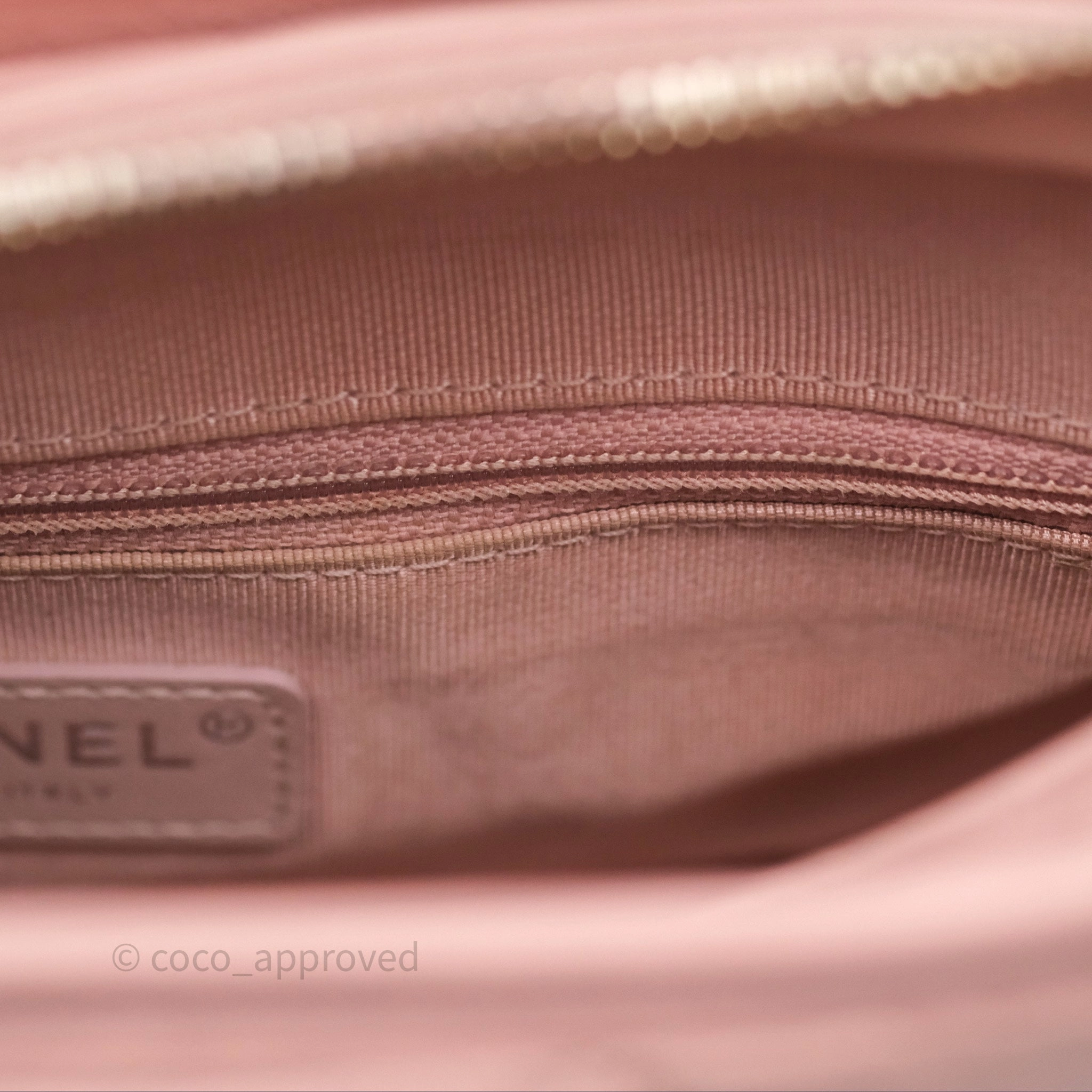 Chanel Small Gabrielle Hobo Quilted Pink Aged Calfskin