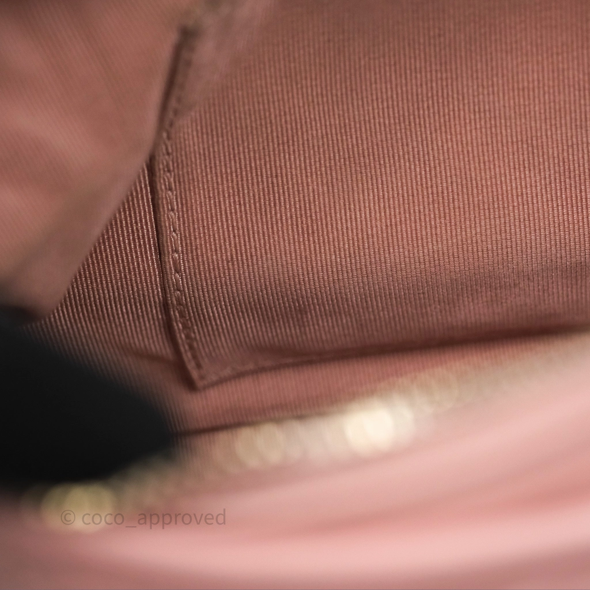 Chanel Small Gabrielle Hobo Quilted Pink Aged Calfskin