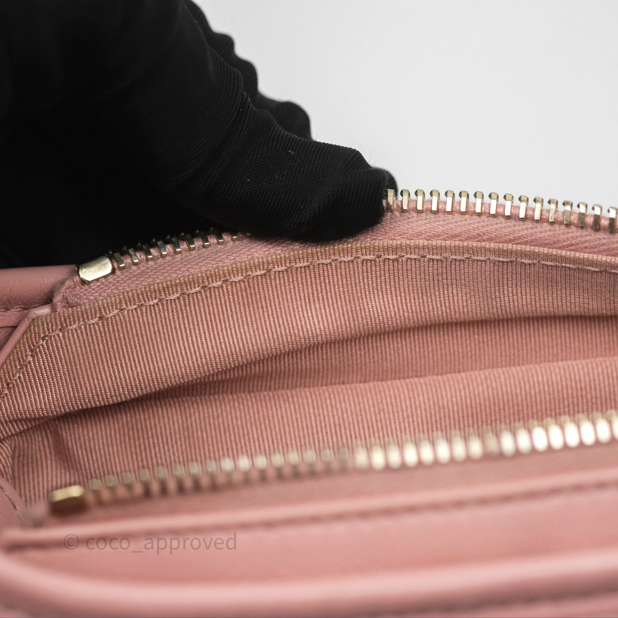 Chanel Small Gabrielle Hobo Quilted Pink Aged Calfskin