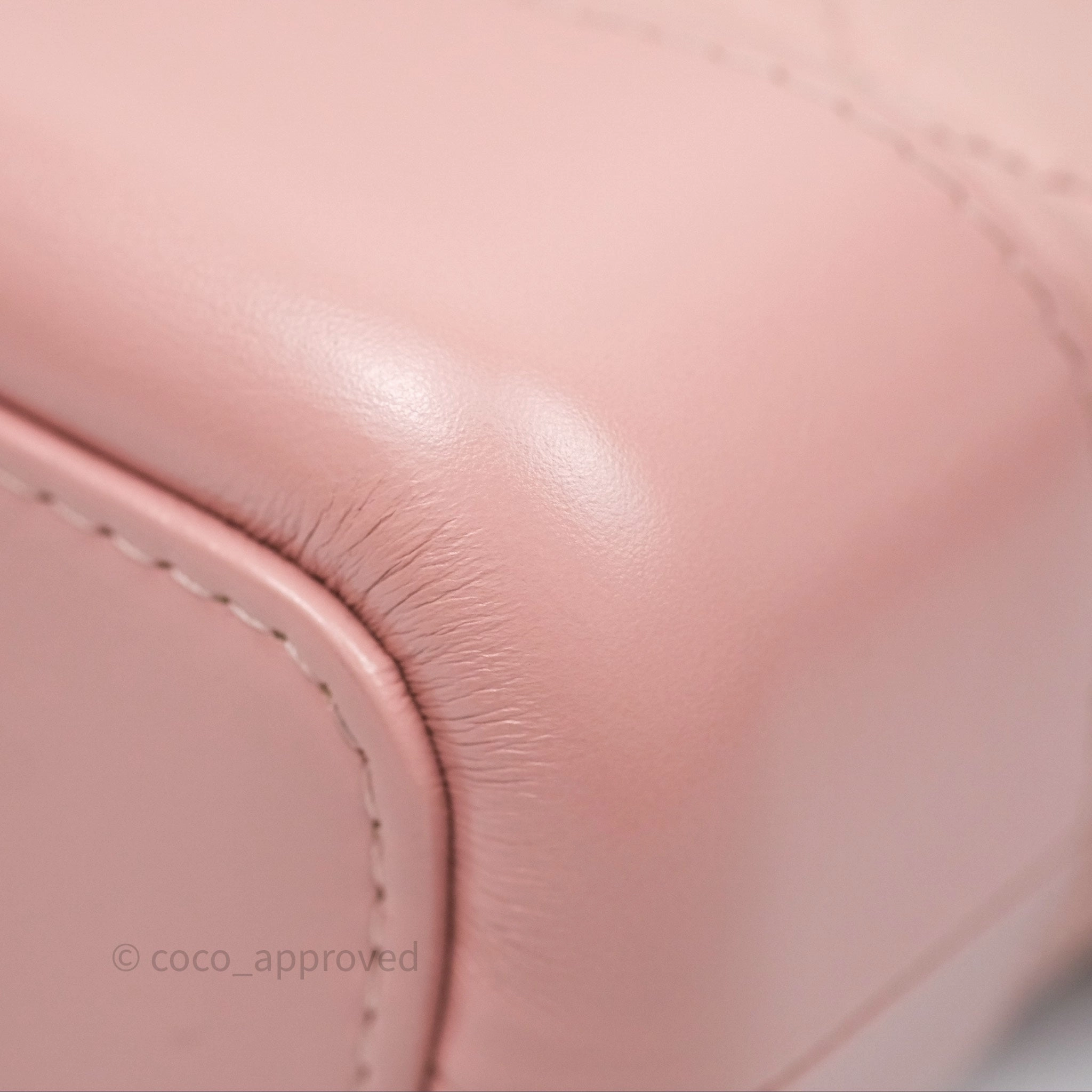 Chanel Small Gabrielle Hobo Quilted Pink Aged Calfskin