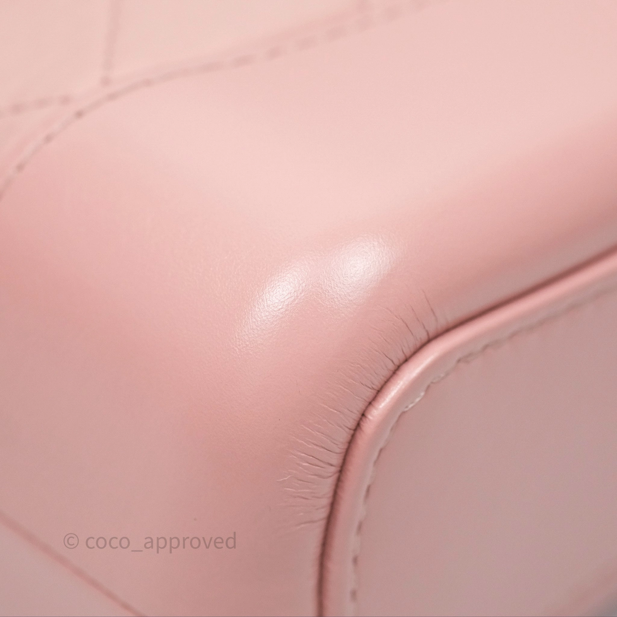 Chanel Small Gabrielle Hobo Quilted Pink Aged Calfskin
