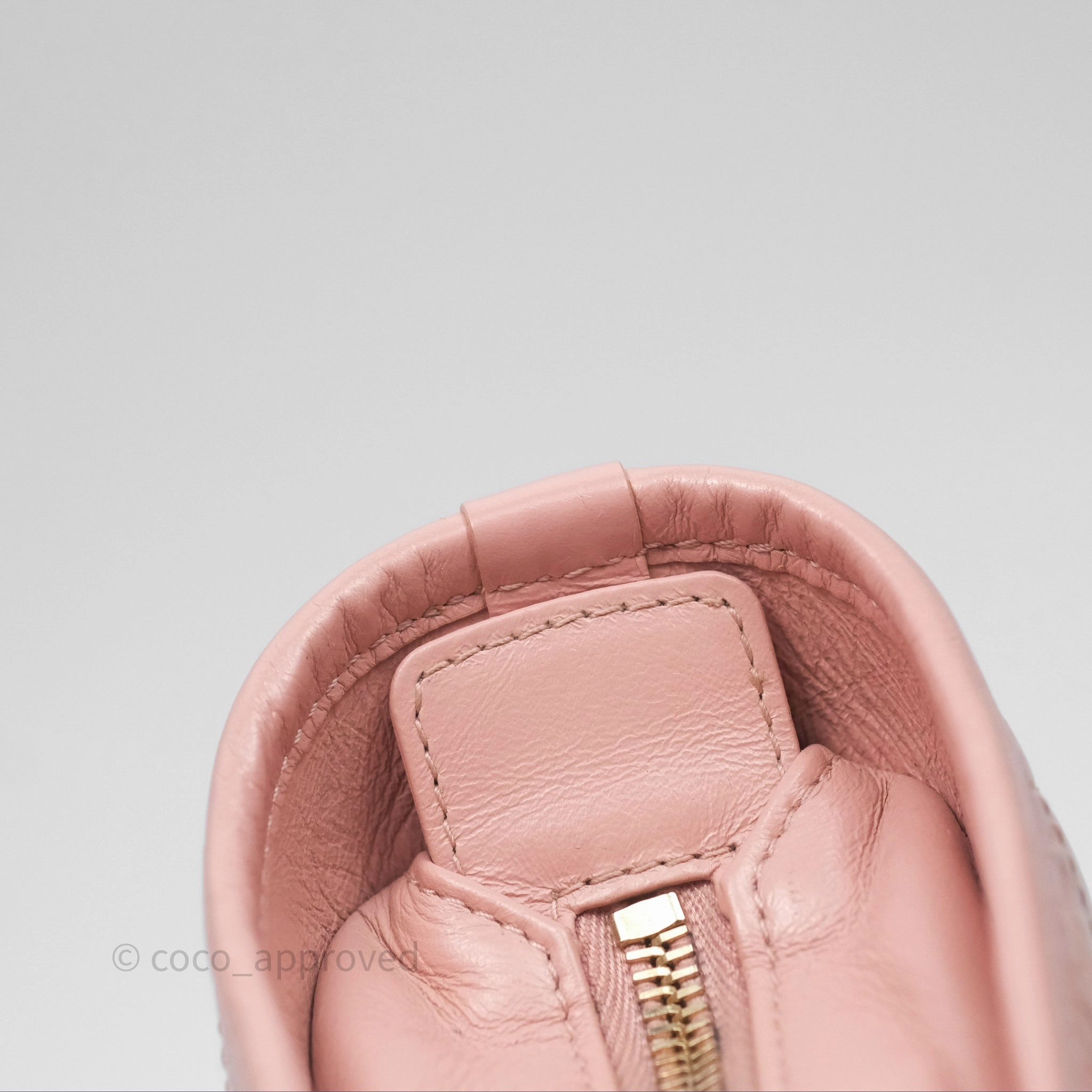 Chanel Small Gabrielle Hobo Quilted Pink Aged Calfskin