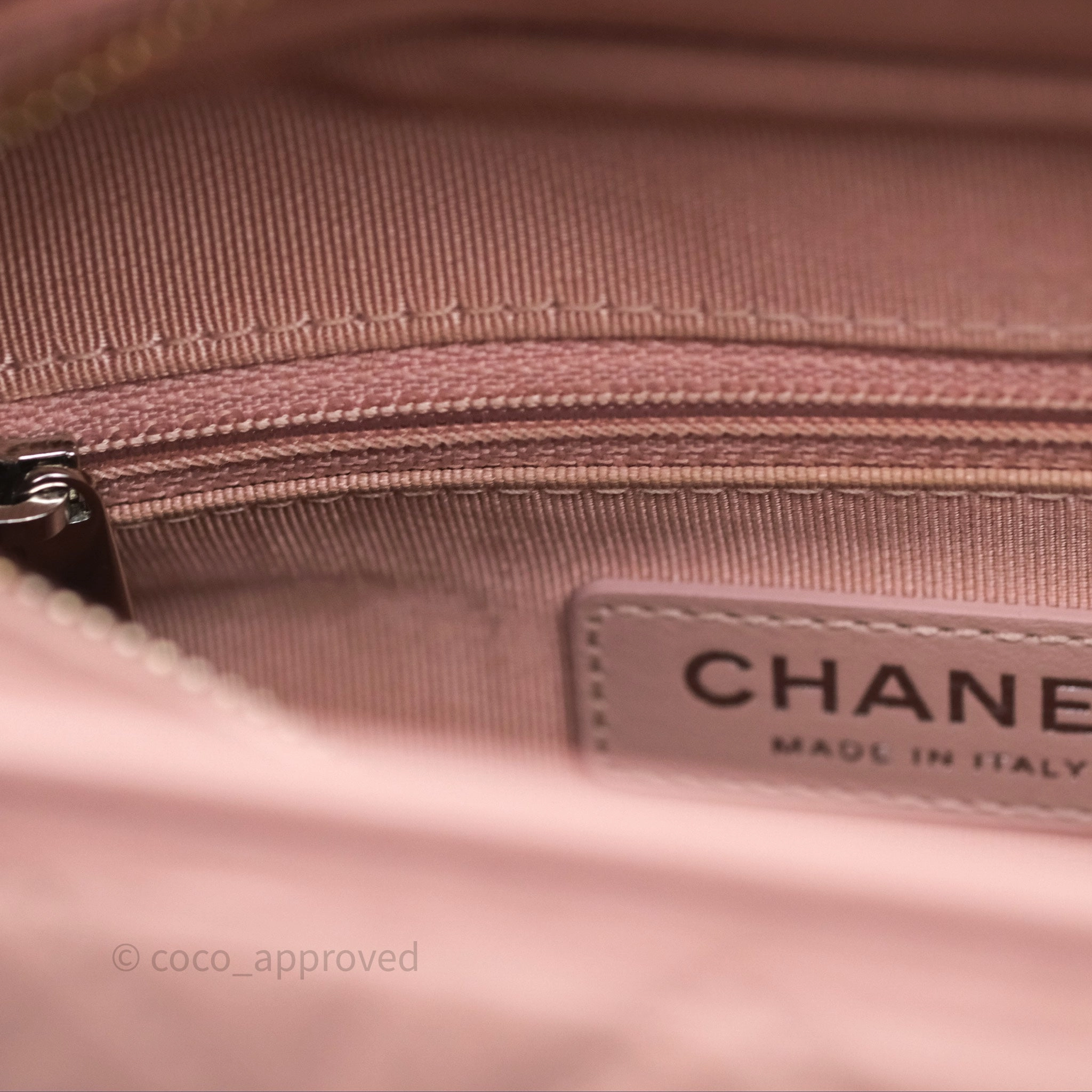 Chanel Small Gabrielle Hobo Quilted Pink Aged Calfskin