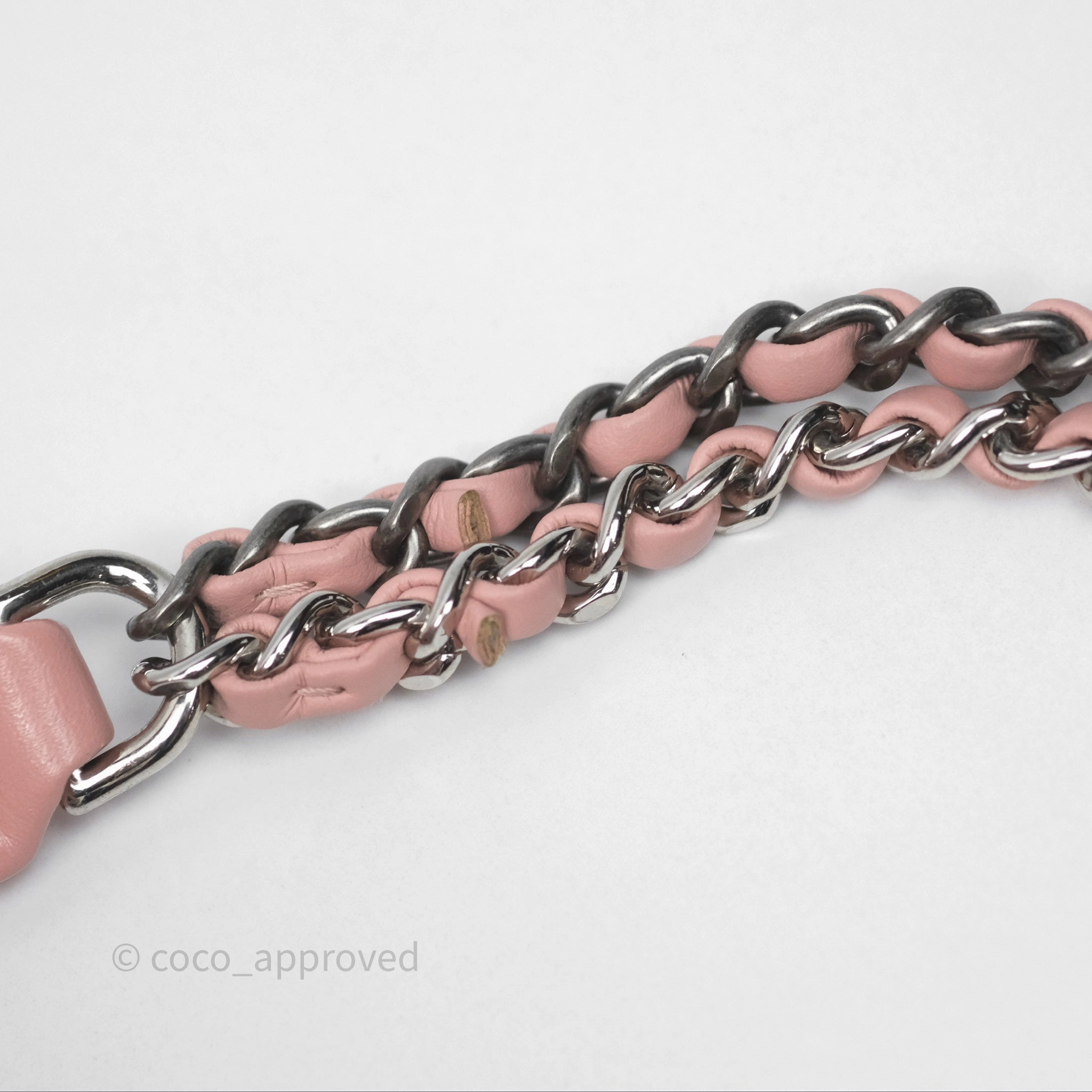 Chanel Small Gabrielle Hobo Quilted Pink Aged Calfskin