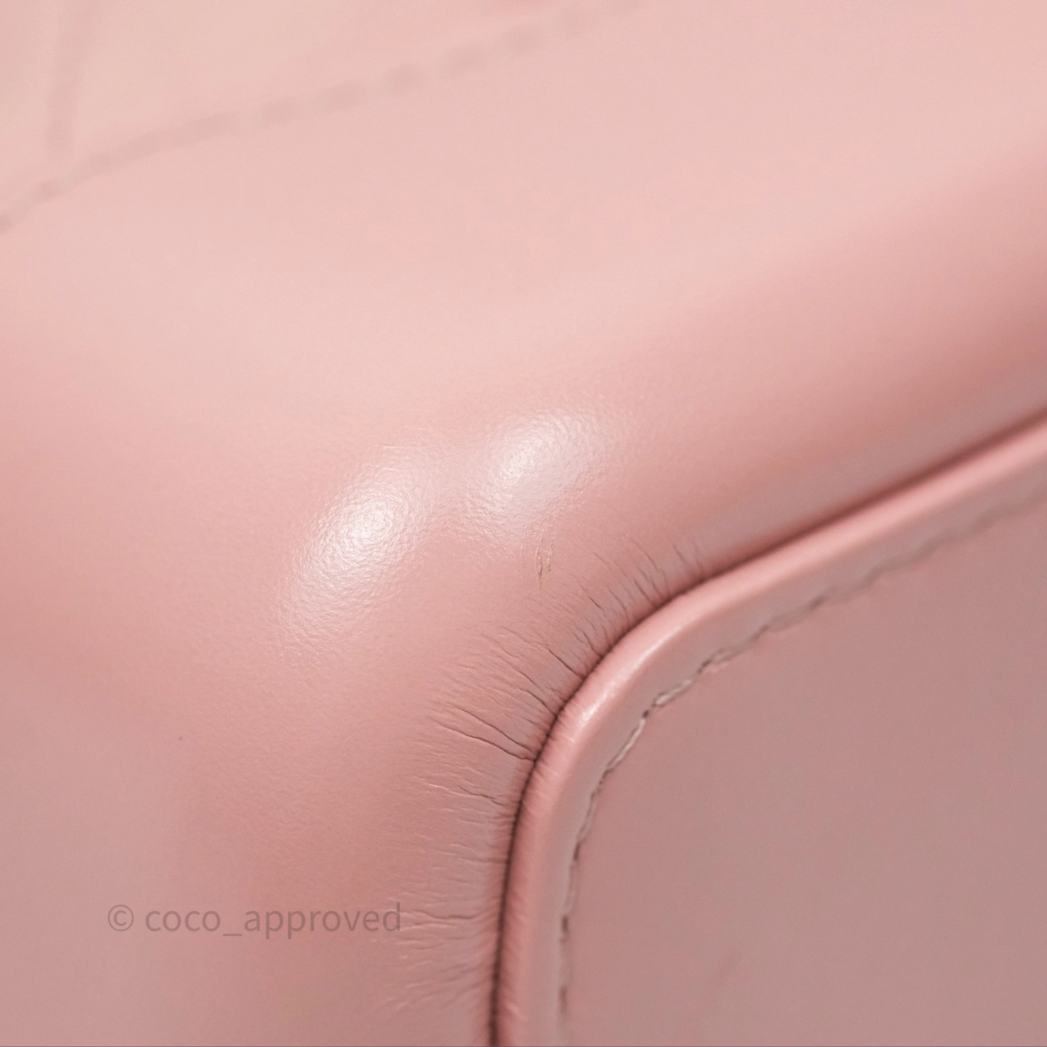 Chanel Small Gabrielle Hobo Quilted Pink Aged Calfskin
