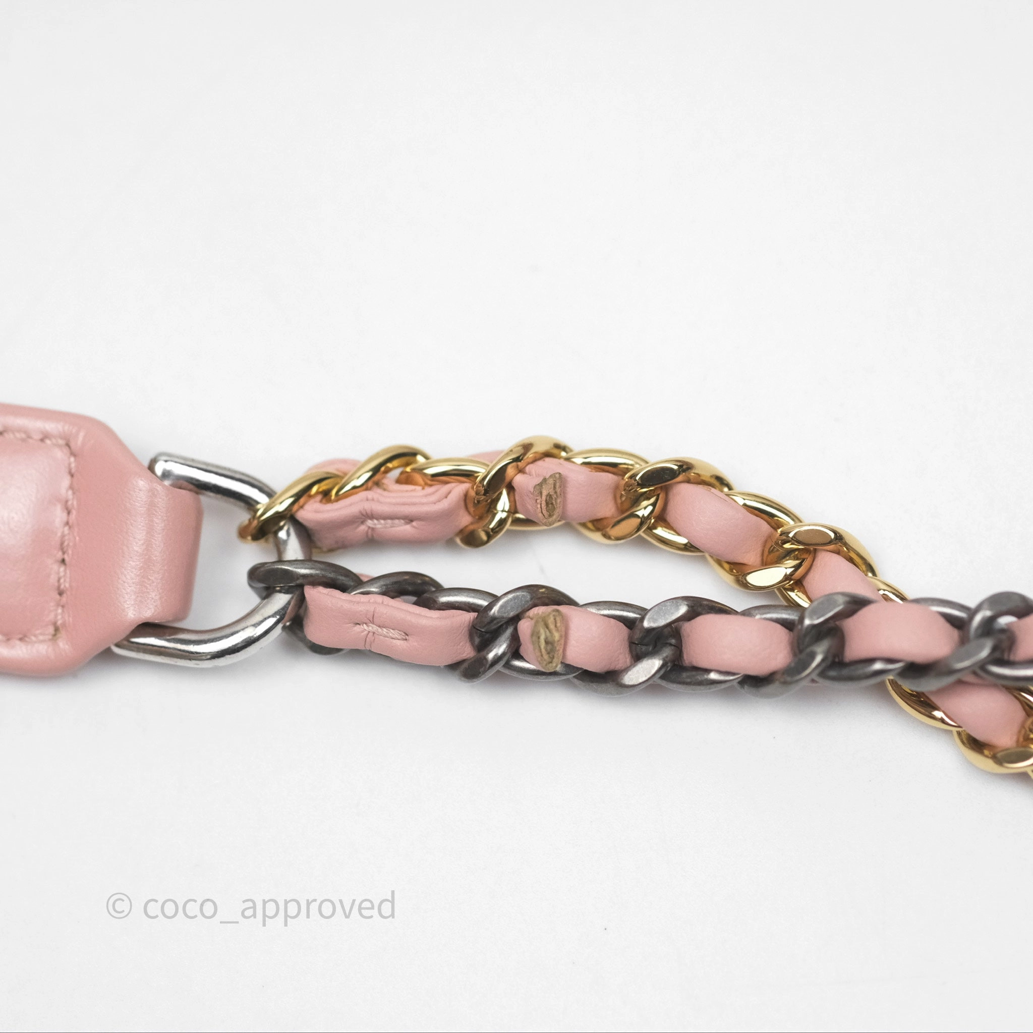 Chanel Small Gabrielle Hobo Quilted Pink Aged Calfskin