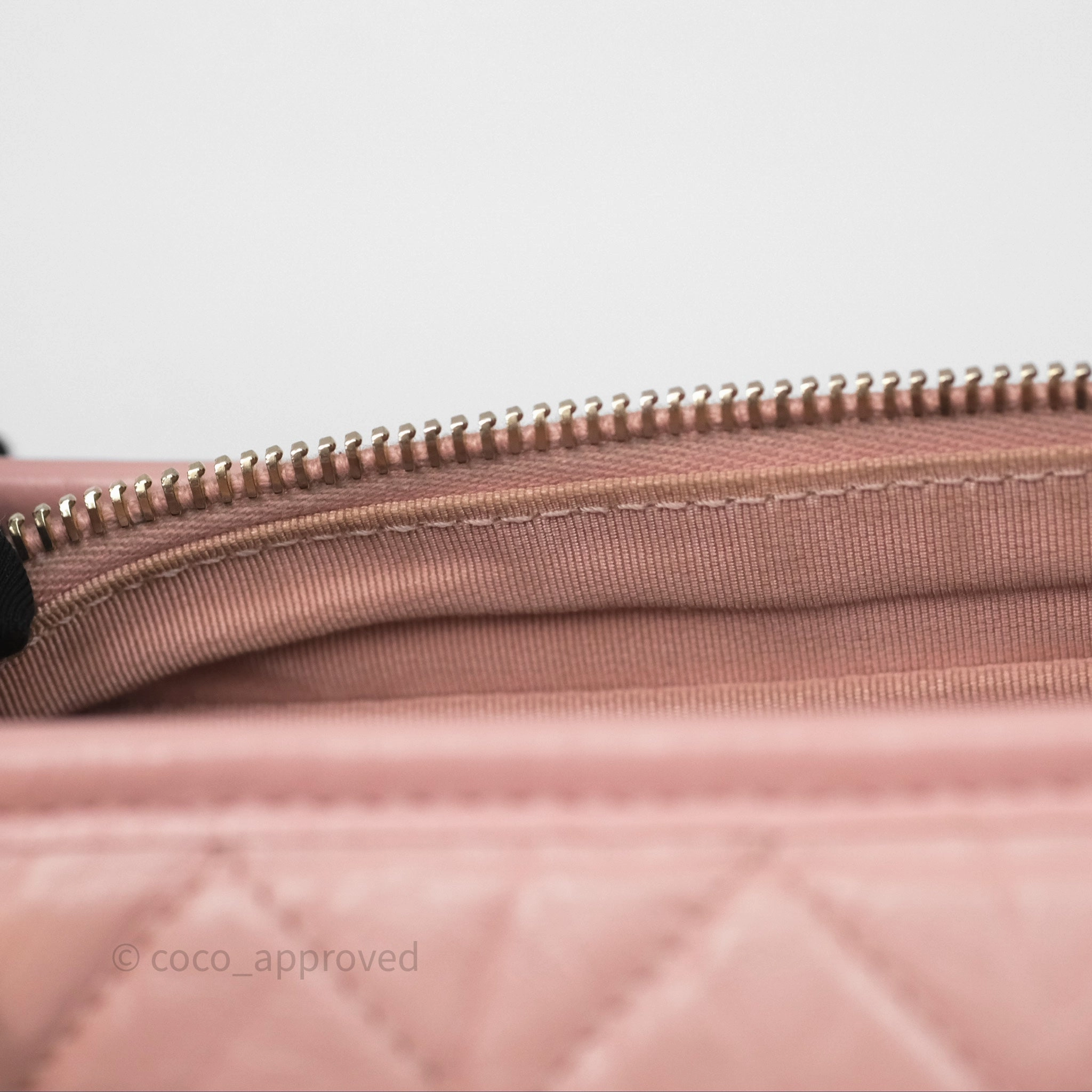 Chanel Small Gabrielle Hobo Quilted Pink Aged Calfskin