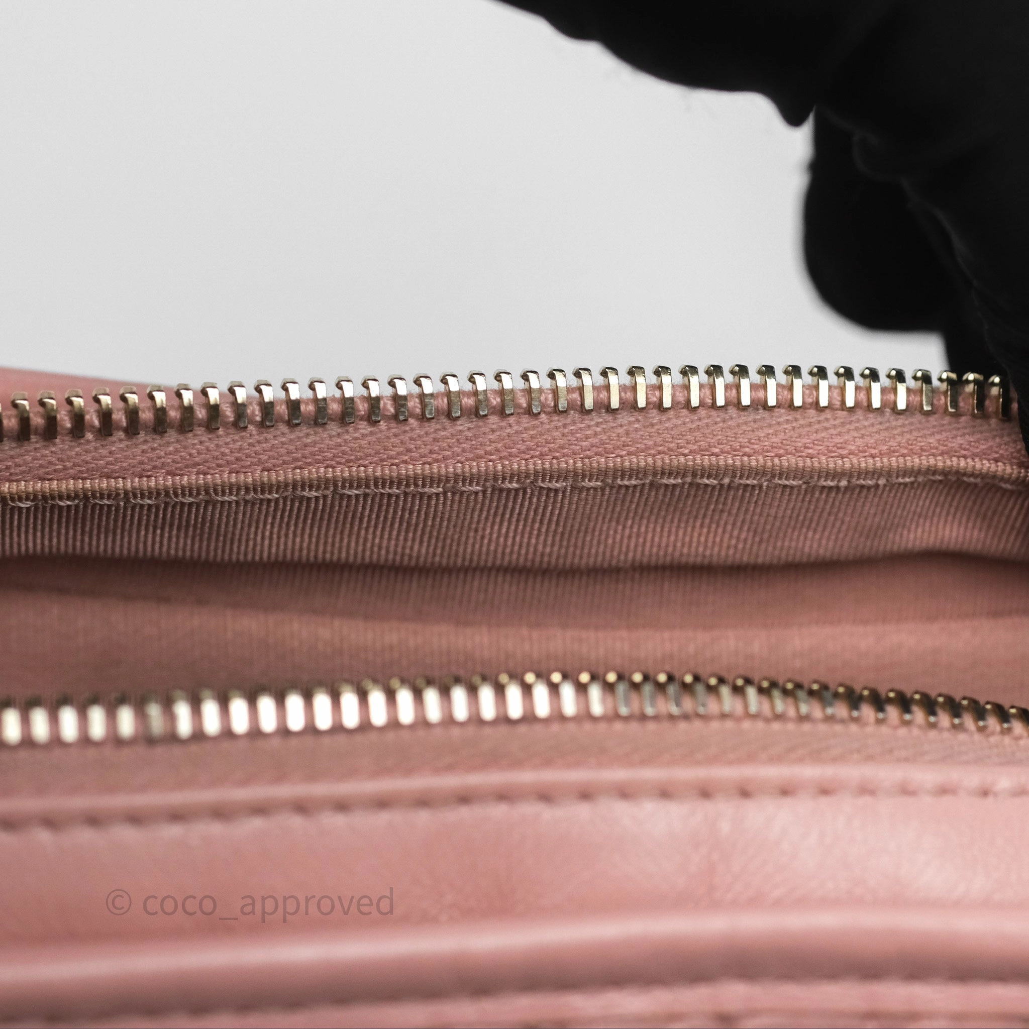 Chanel Small Gabrielle Hobo Quilted Pink Aged Calfskin