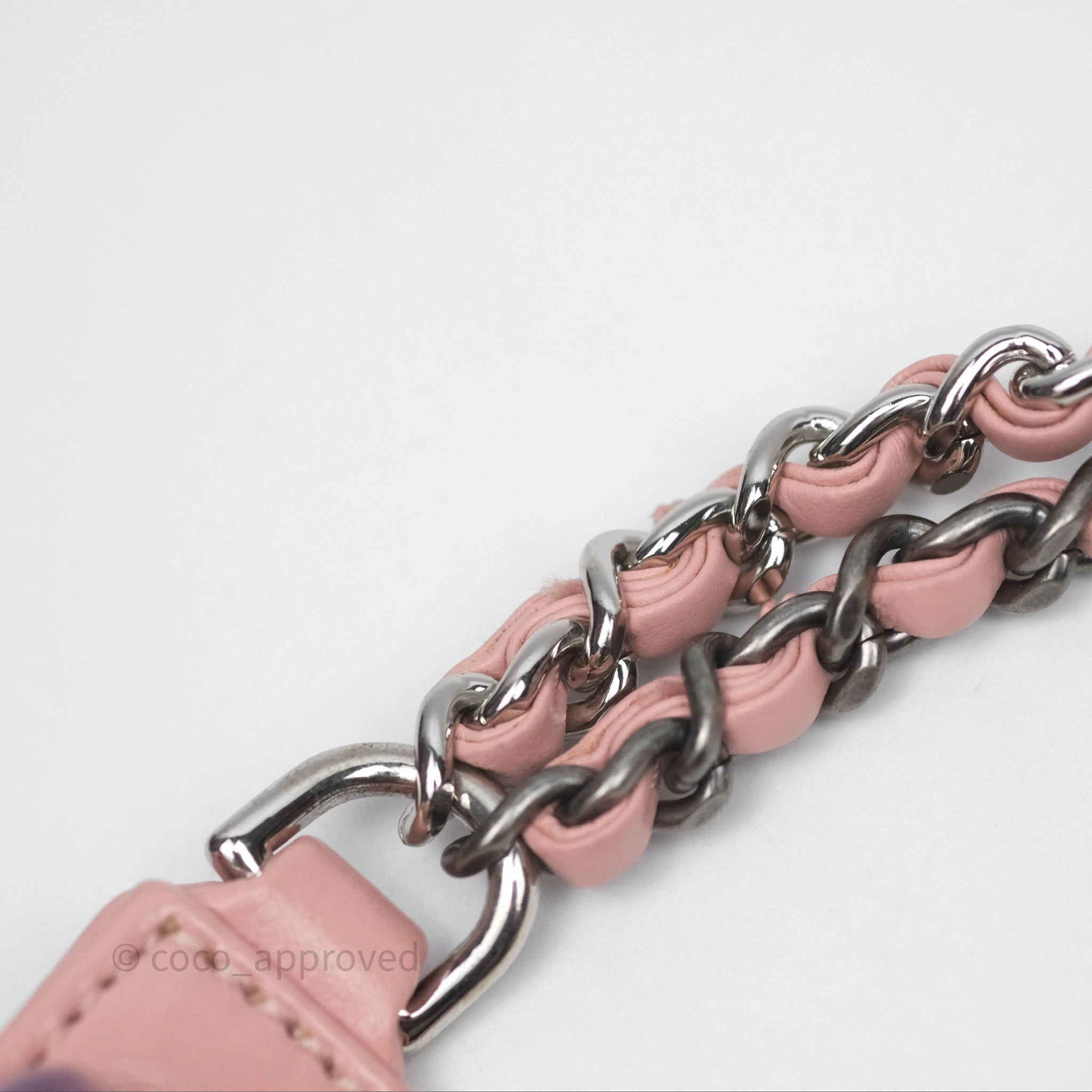 Chanel Small Gabrielle Hobo Quilted Pink Aged Calfskin