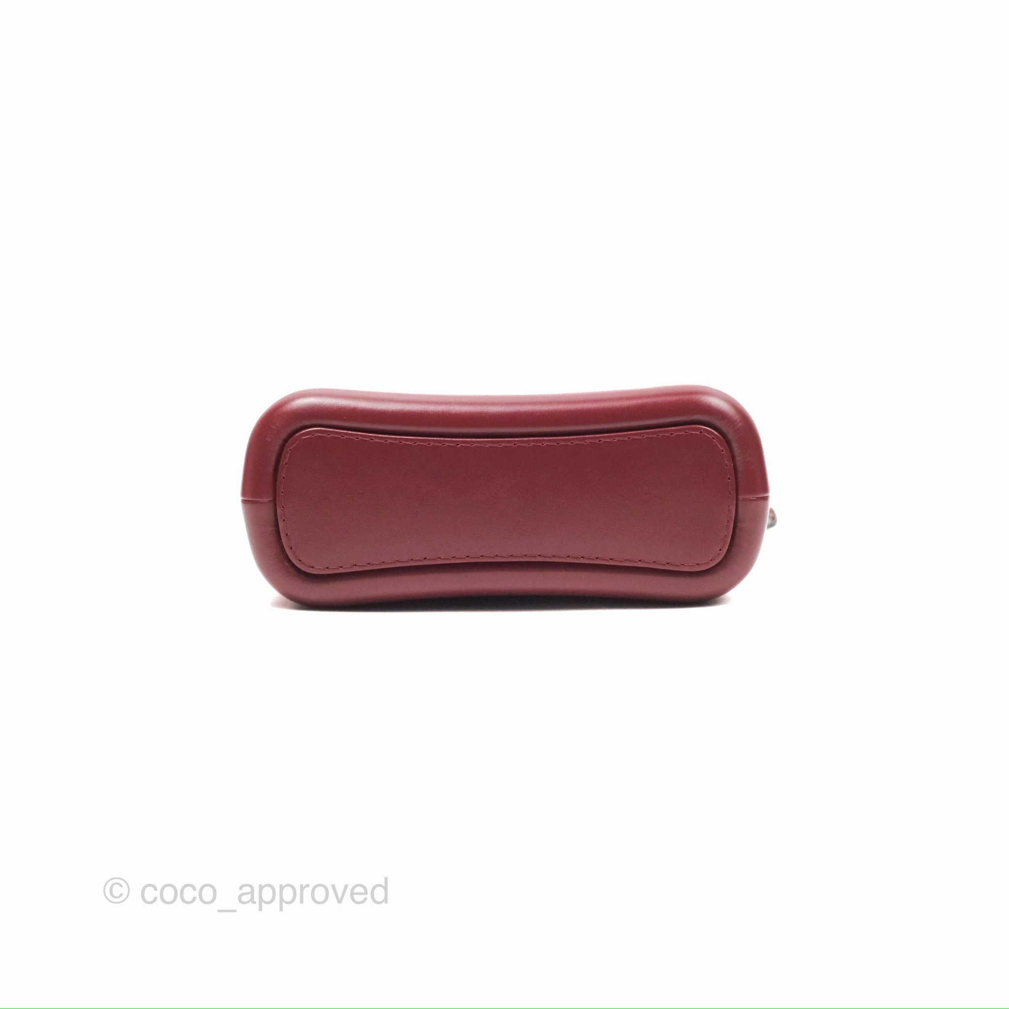 Chanel Small Gabrielle Hobo Quilted Red Velvet Aged Calfskin