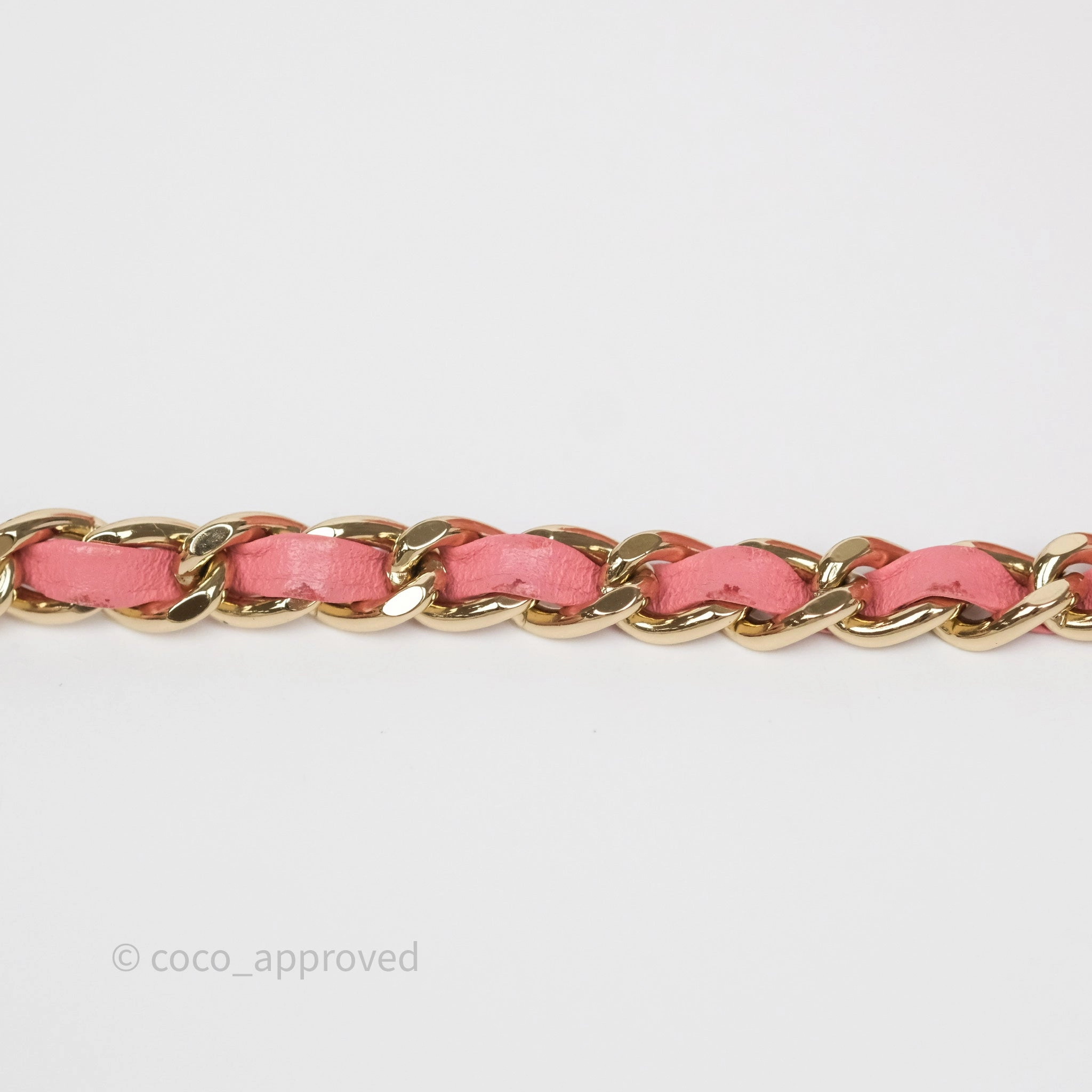 Chanel Top Handle Mini Rectangular Flap Pink Lambskin Gold Hardware