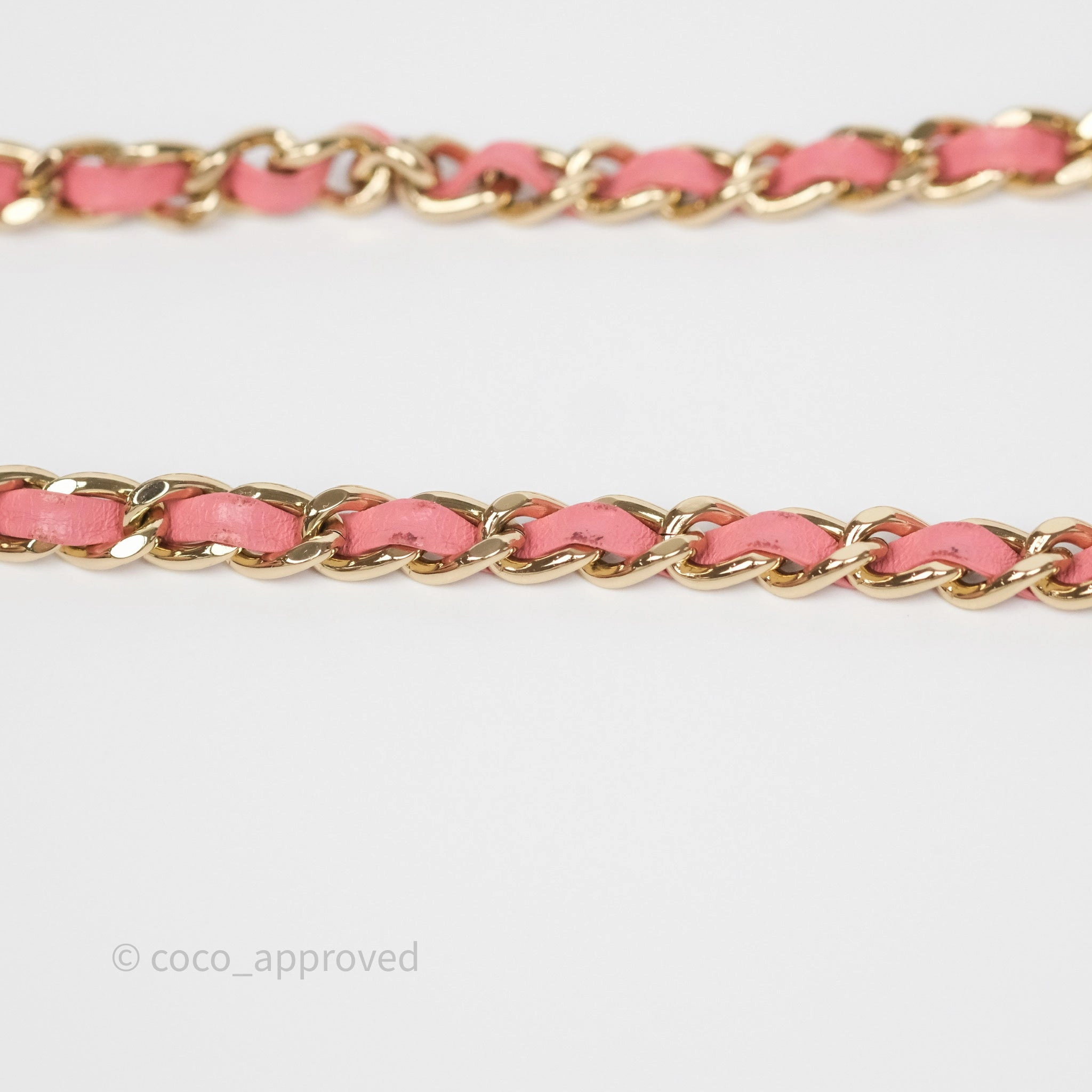 Chanel Top Handle Mini Rectangular Flap Pink Lambskin Gold Hardware
