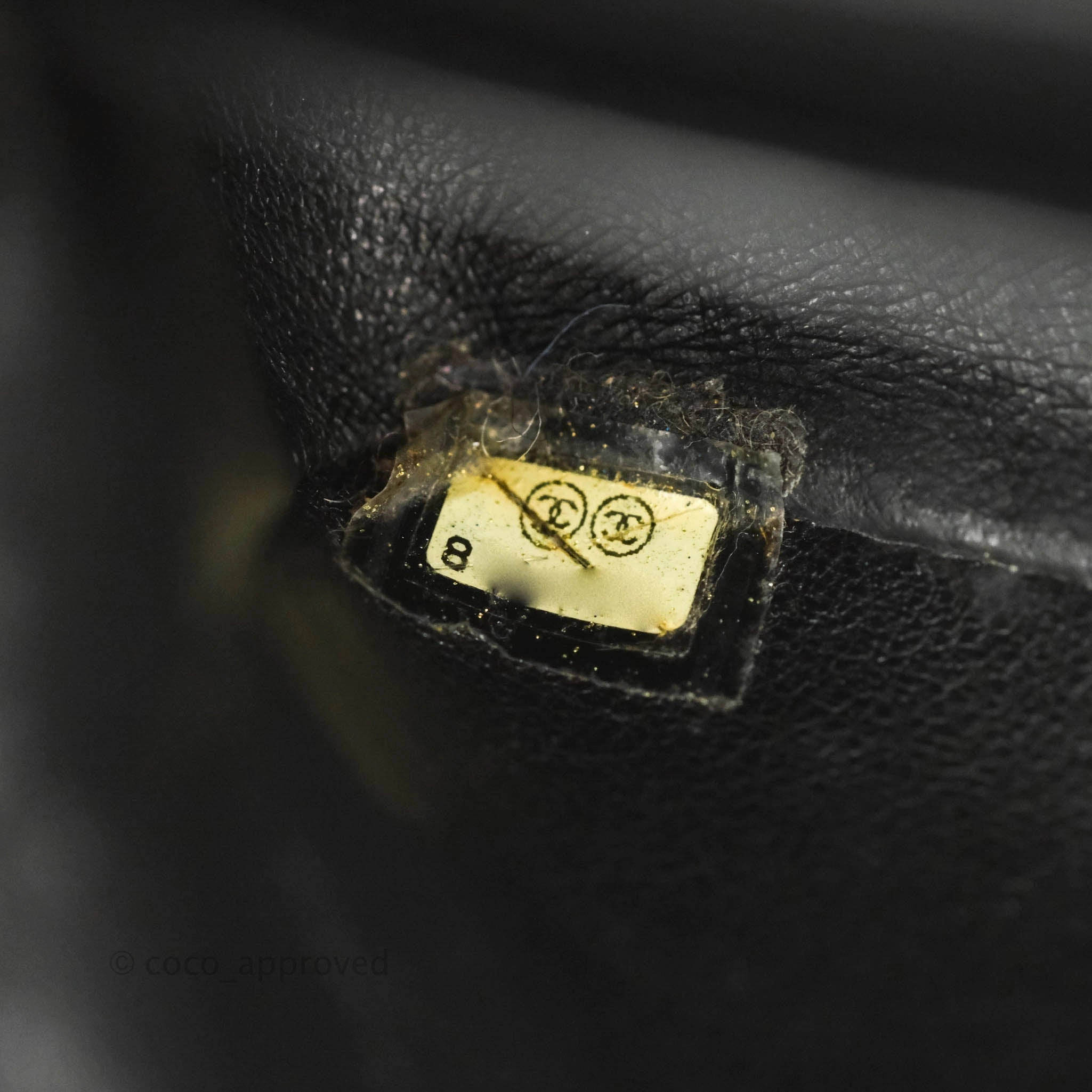 Chanel Vintage Mini Rectangular Black Calfskin 24K Gold Hardware