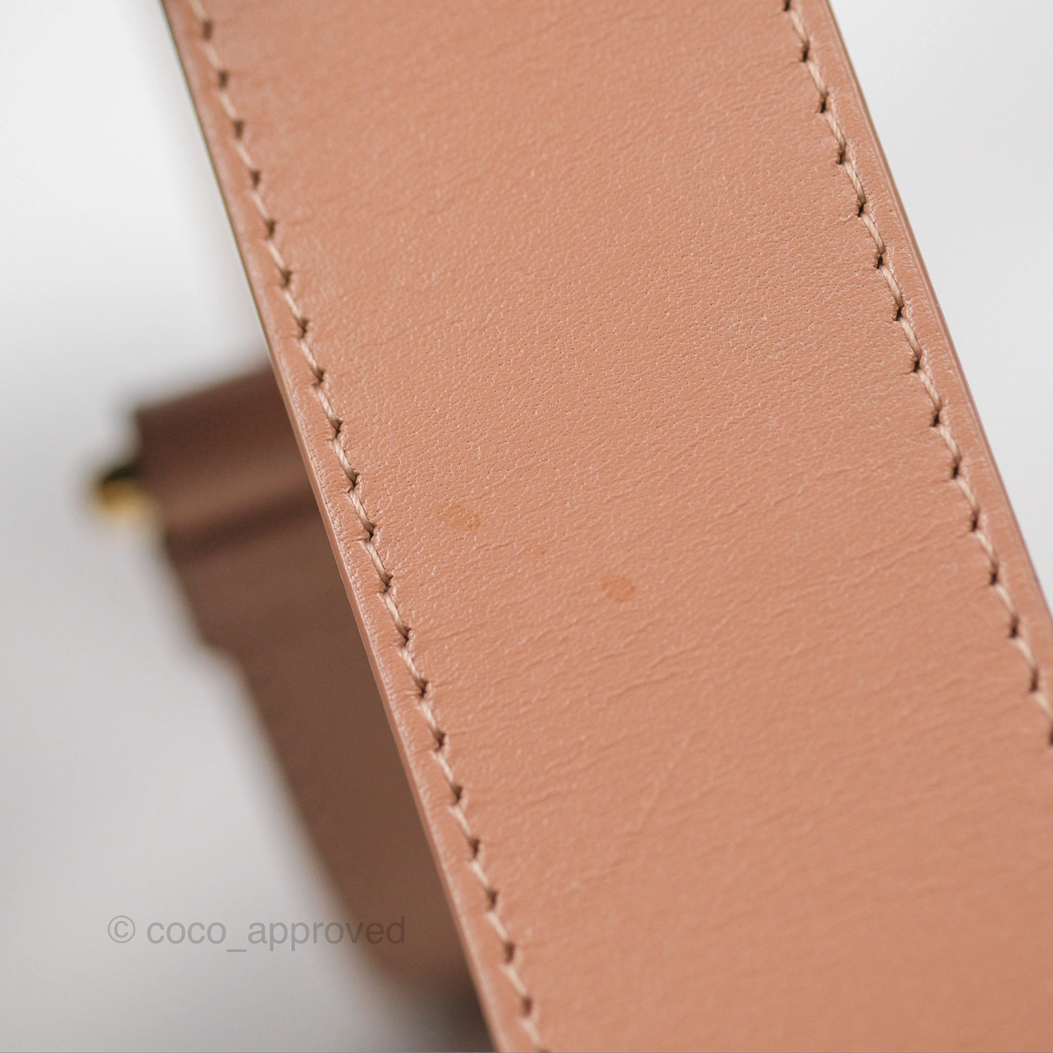 Christian Dior 30 Montaigne Beige Calfskin Box Bag