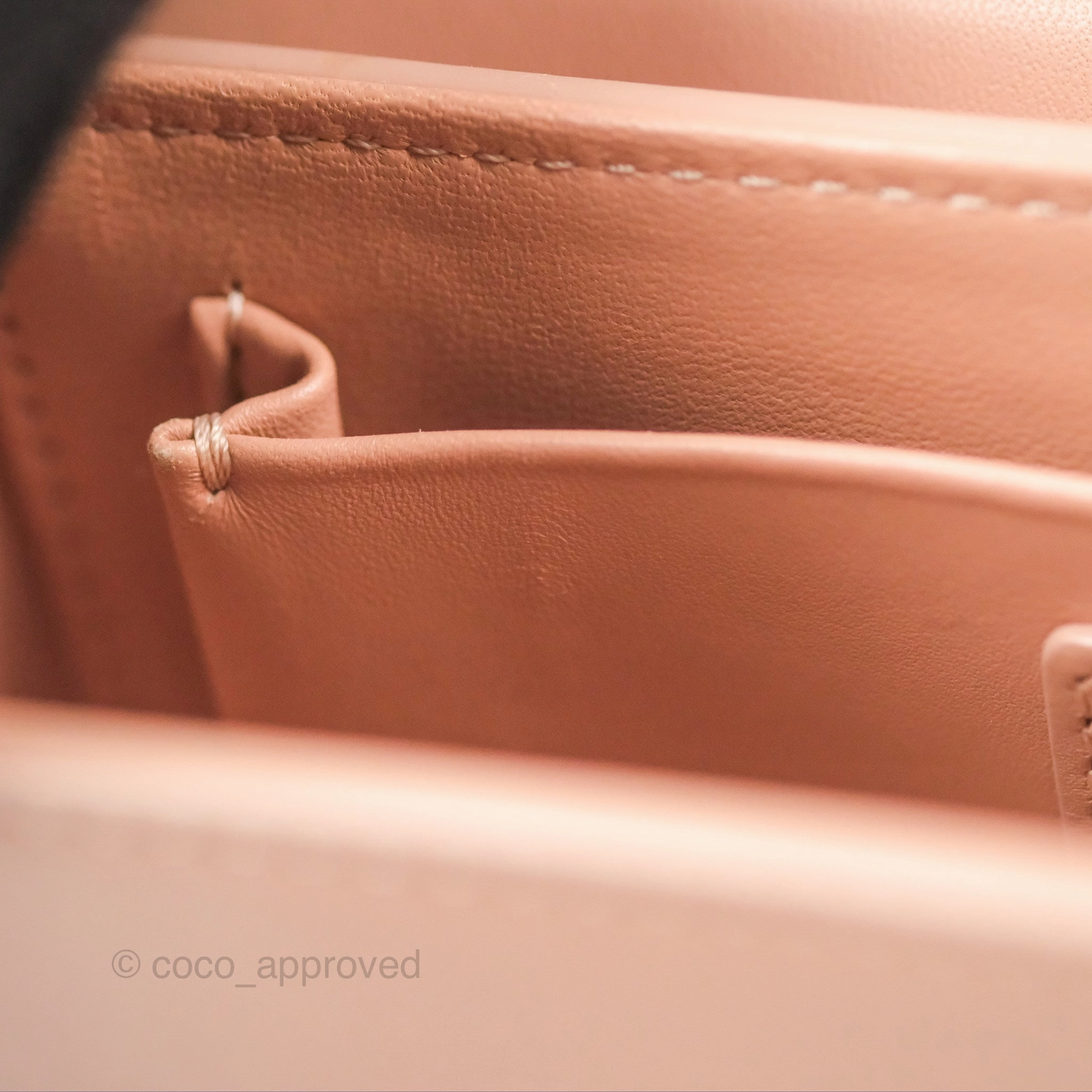 Christian Dior 30 Montaigne Beige Calfskin Box Bag