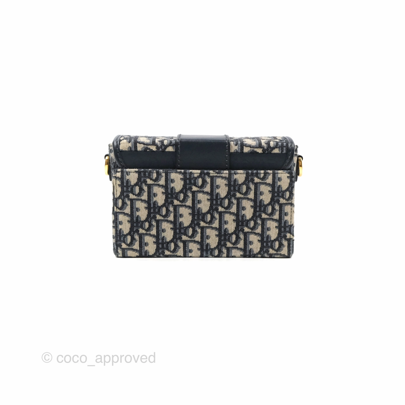 Christian Dior 30 Montaigne Oblique Jacquard Box Bag