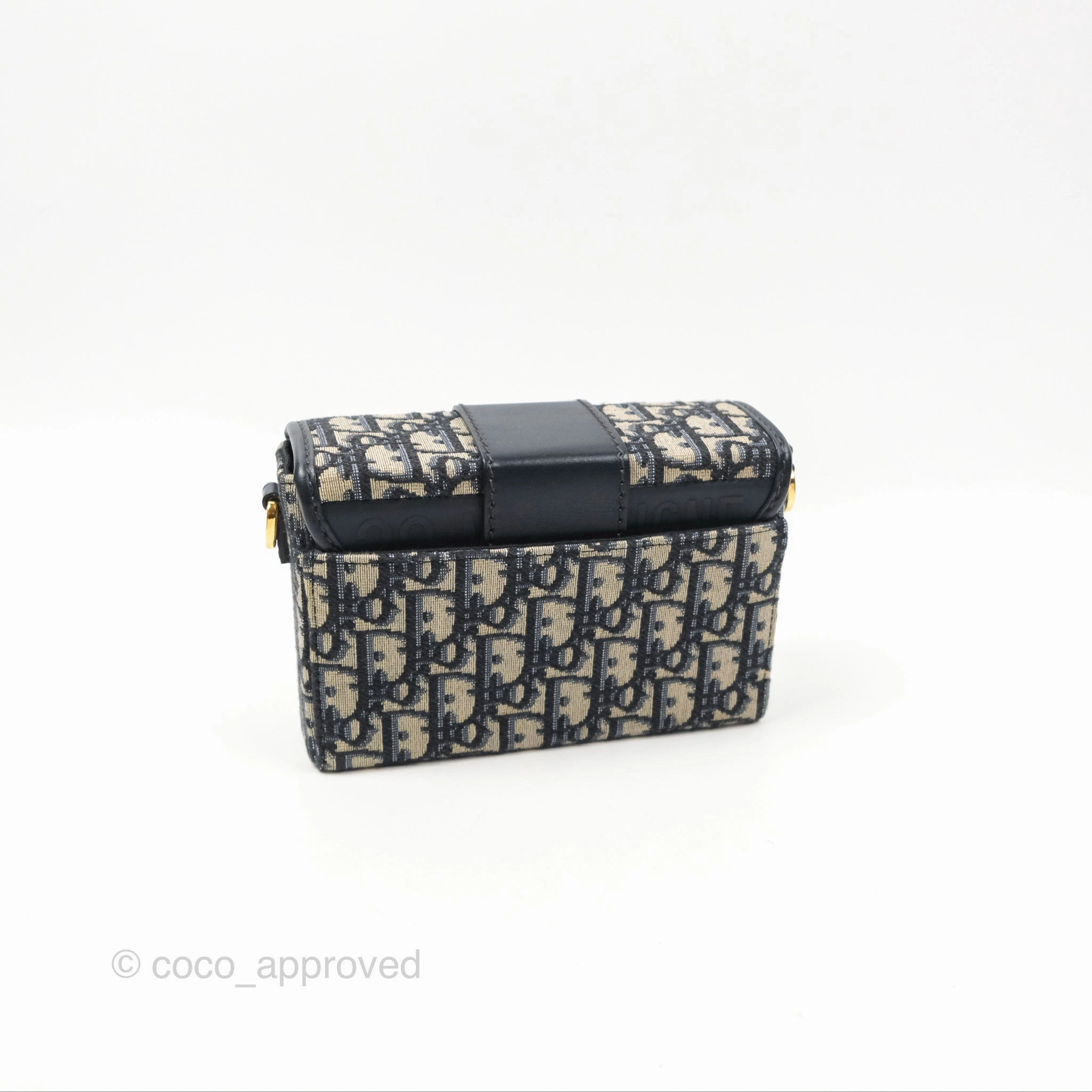 Christian Dior 30 Montaigne Oblique Jacquard Box Bag