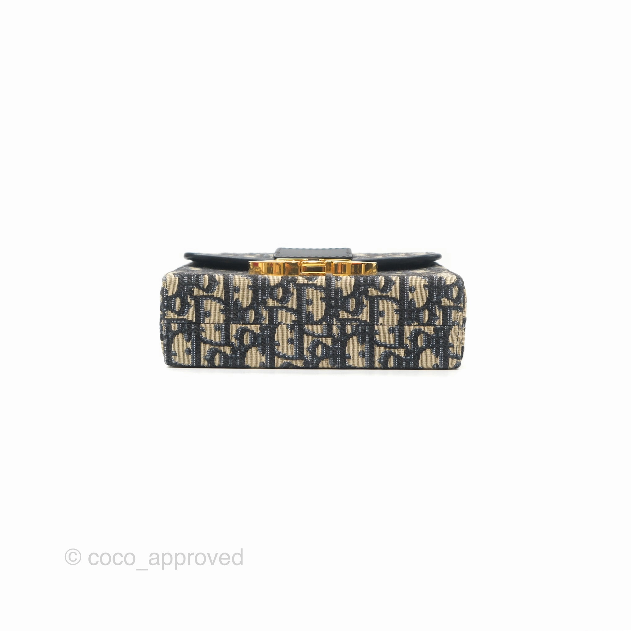Christian Dior 30 Montaigne Oblique Jacquard Box Bag