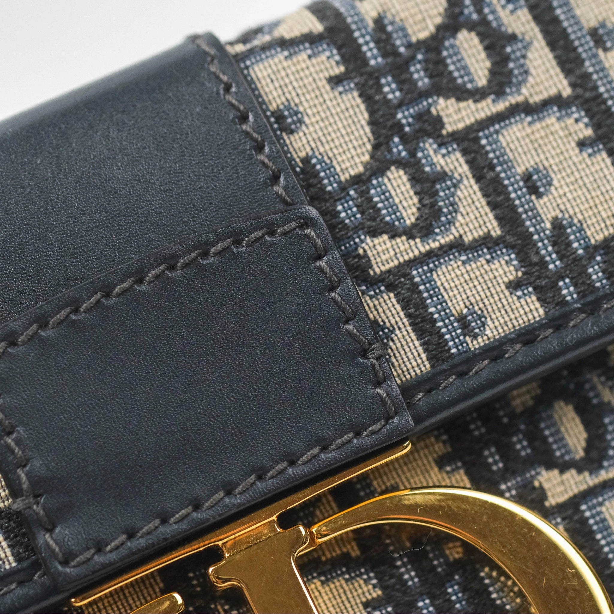 Christian Dior 30 Montaigne Oblique Jacquard Box Bag