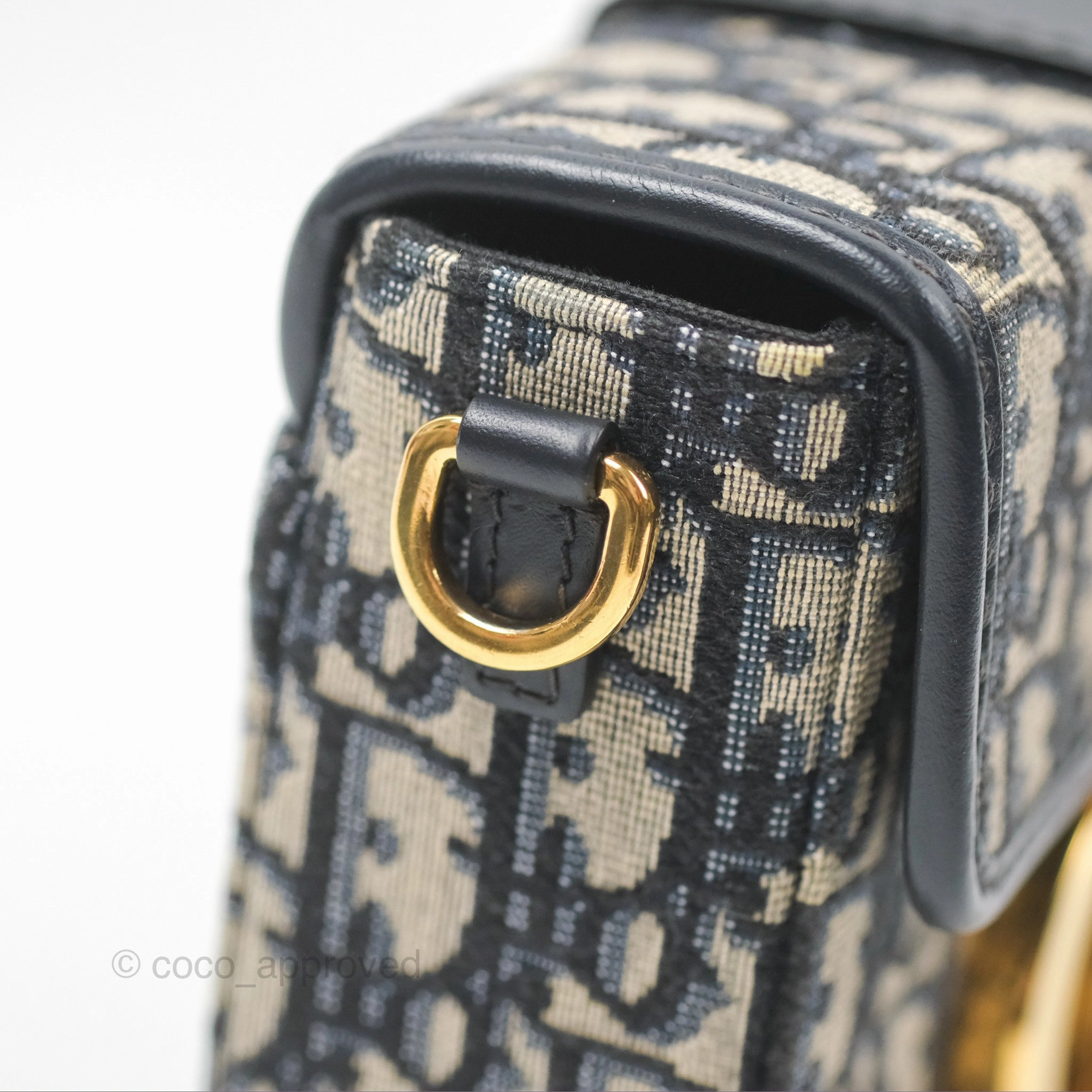 Christian Dior 30 Montaigne Oblique Jacquard Box Bag