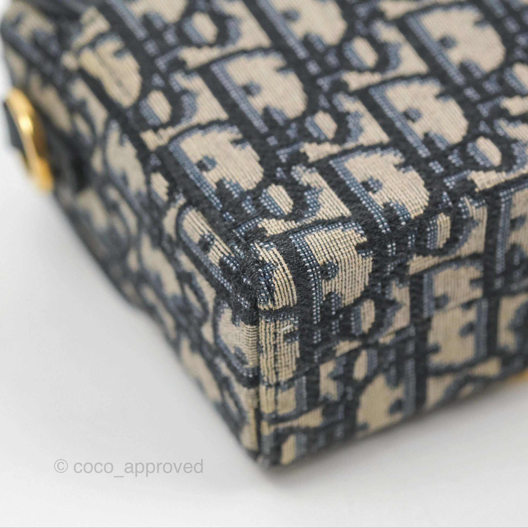 Christian Dior 30 Montaigne Oblique Jacquard Box Bag