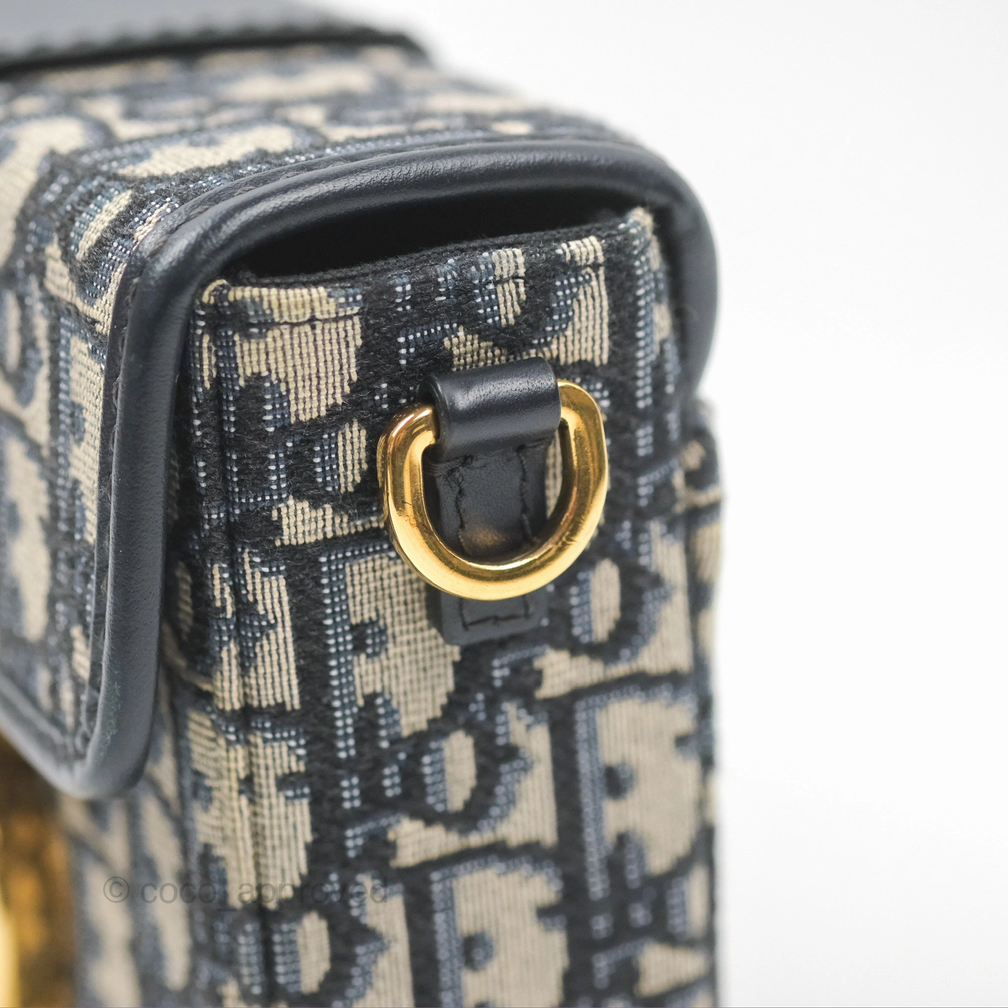 Christian Dior 30 Montaigne Oblique Jacquard Box Bag