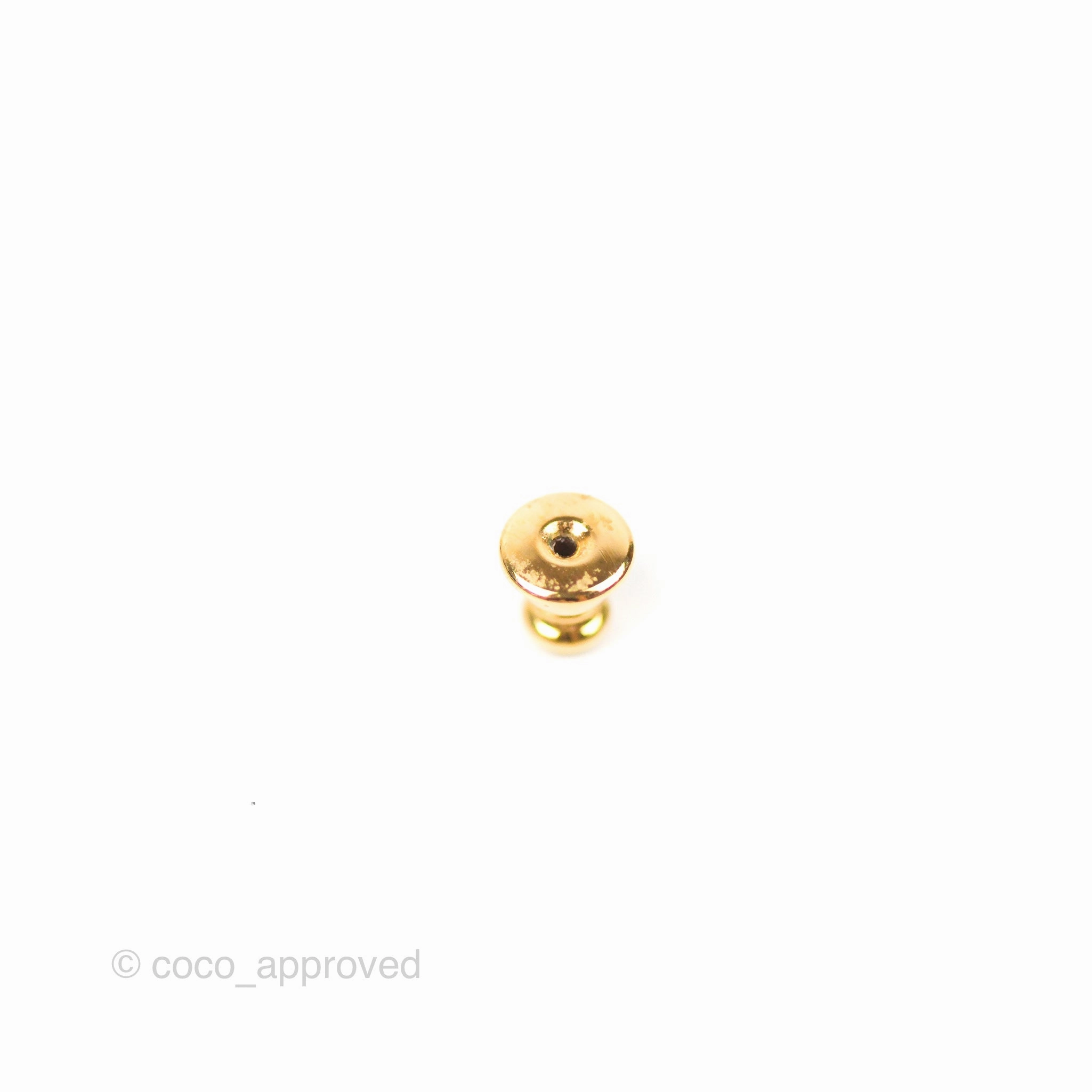 Christian Dior Clair D Lune Earrings Gold