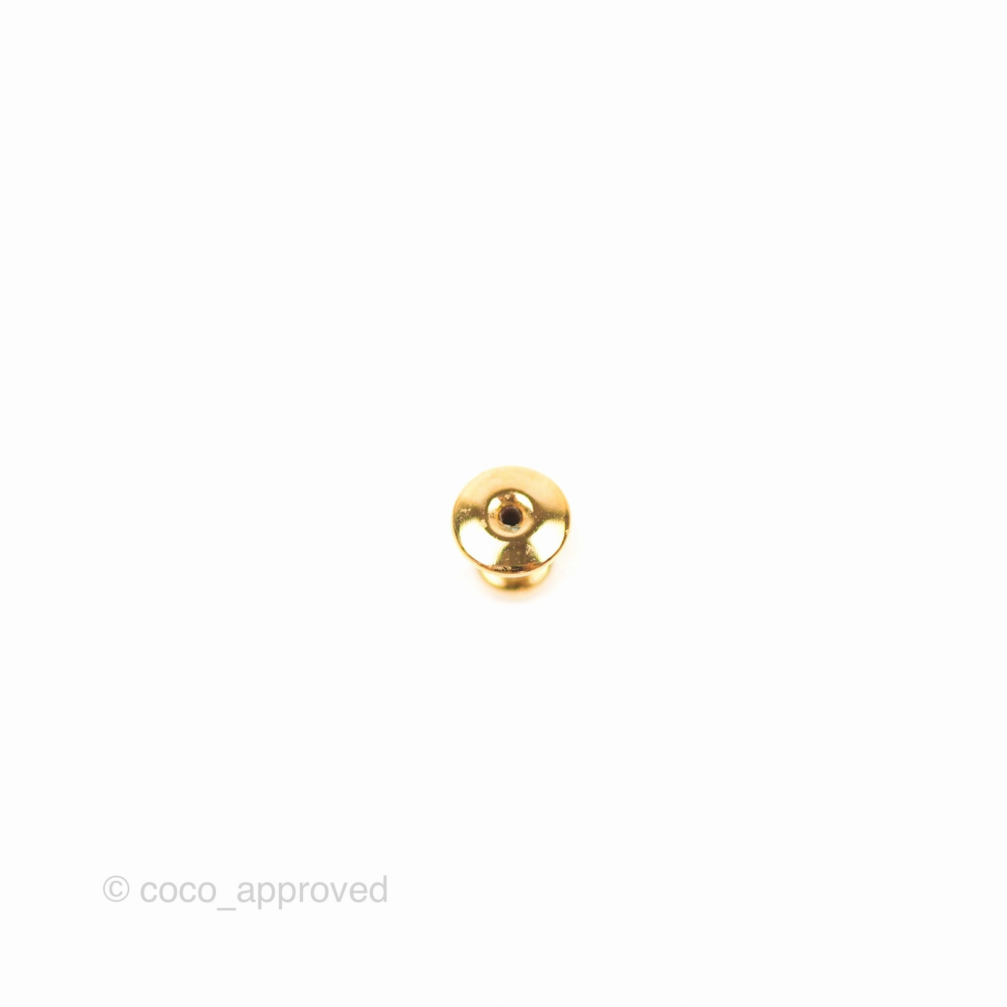Christian Dior Clair D Lune Earrings Gold