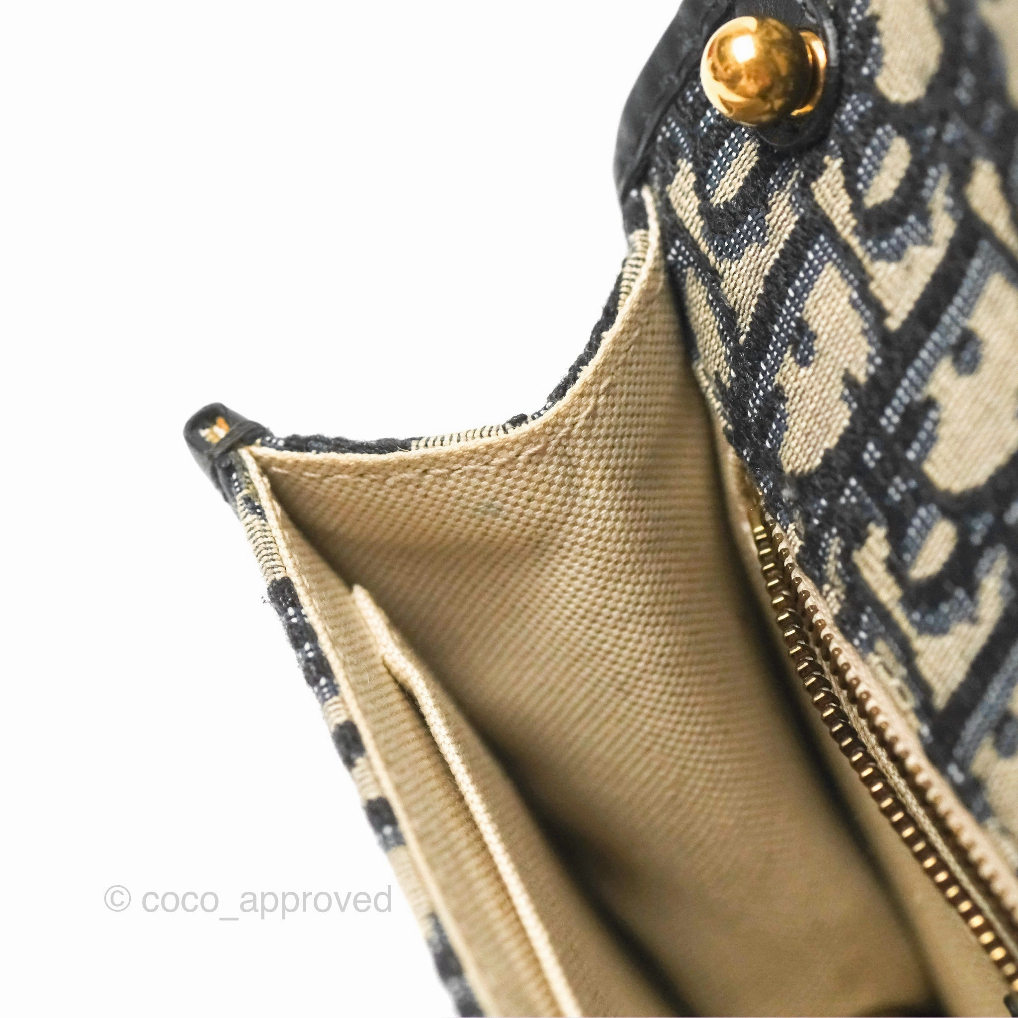 Christian Dior Dioraddict Flap Oblique Blue