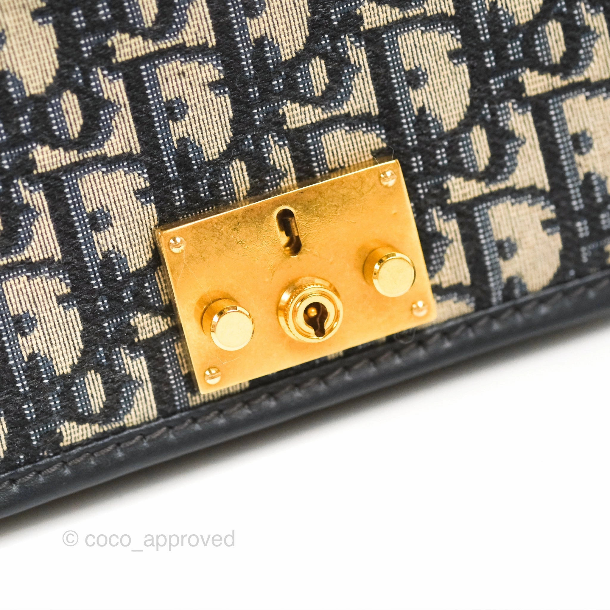Christian Dior Dioraddict Flap Oblique Blue