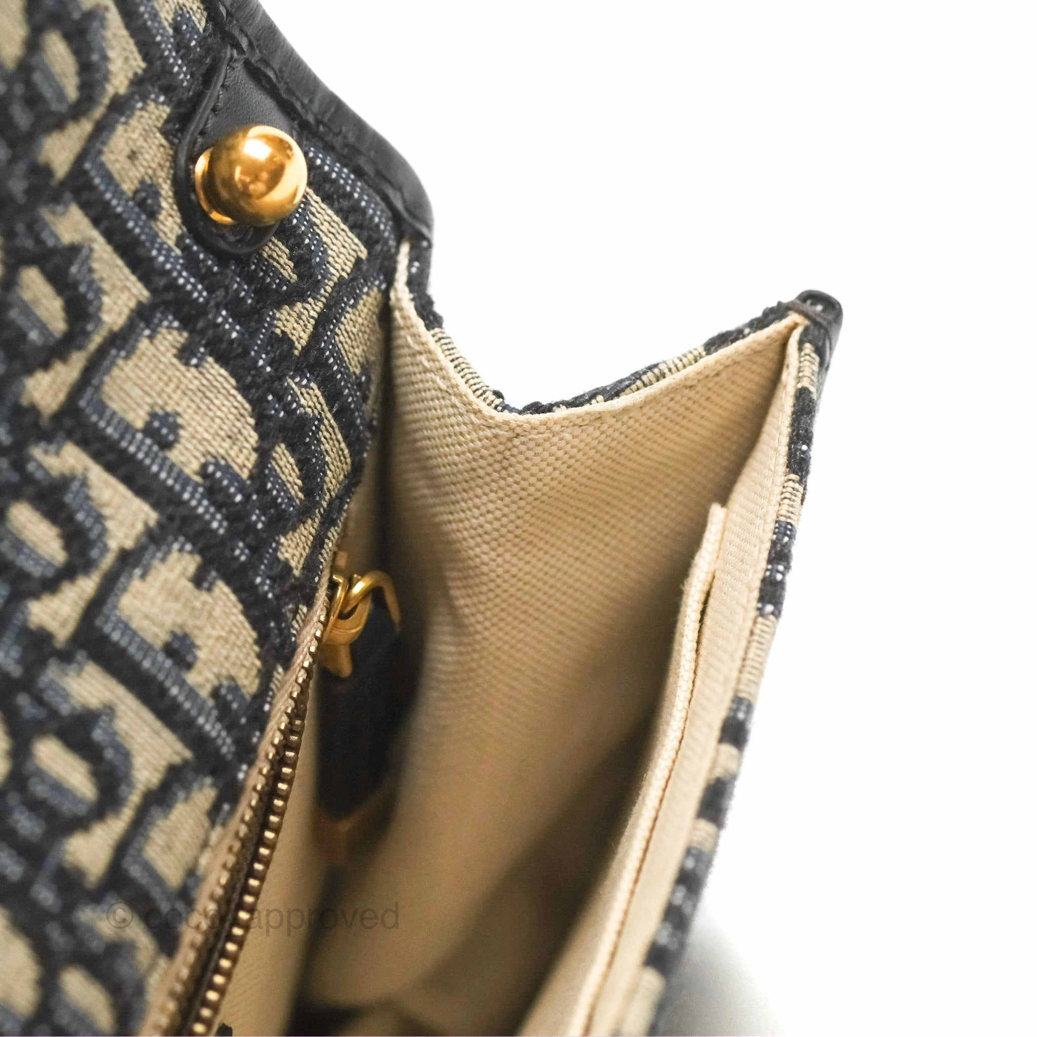 Christian Dior Dioraddict Flap Oblique Blue