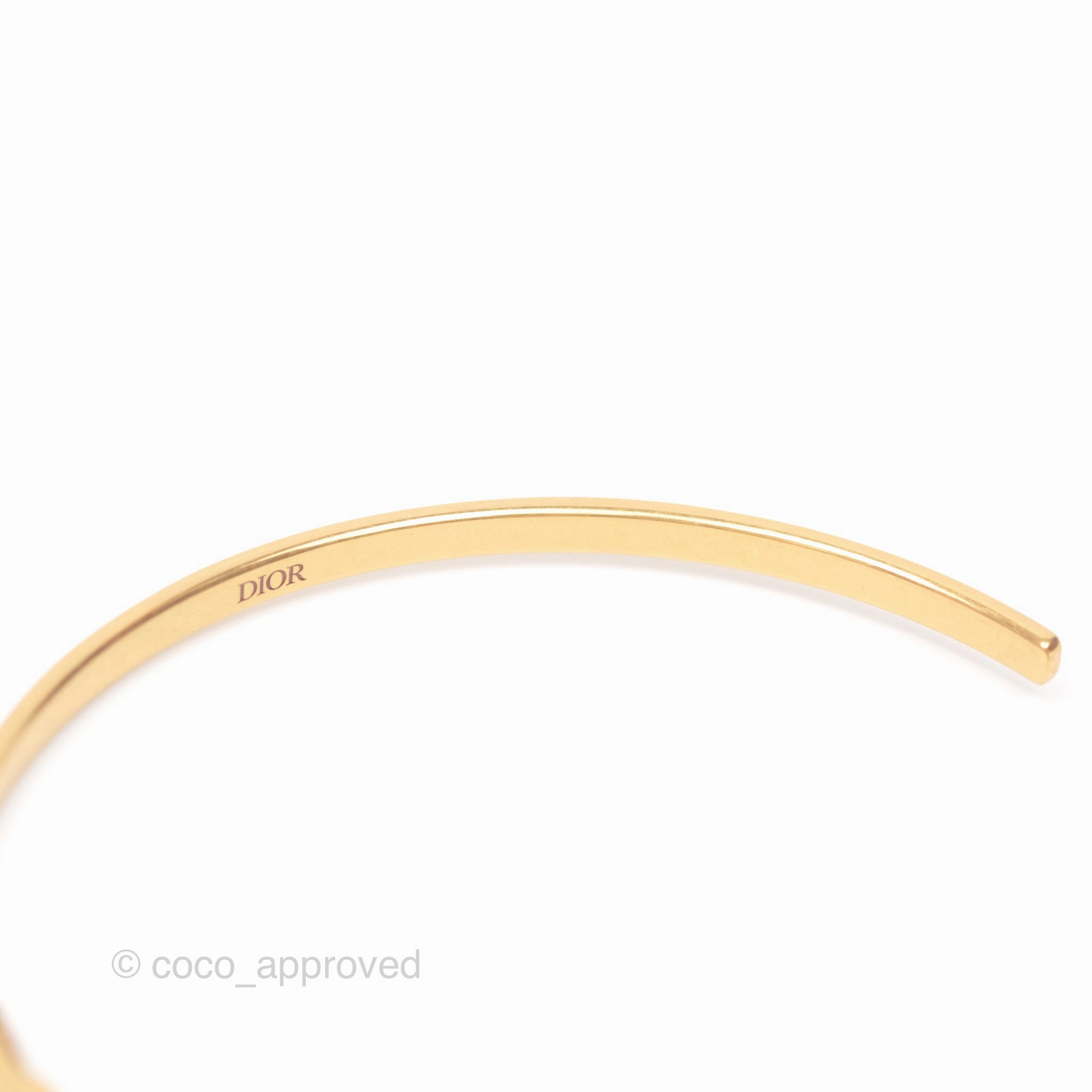 Christian Dior J'adior Choker Gold Tone