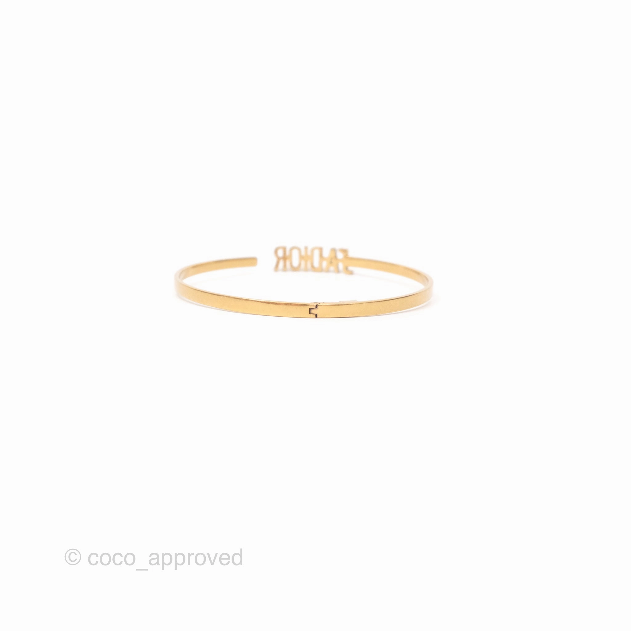 Christian Dior J'adior Choker Gold Tone