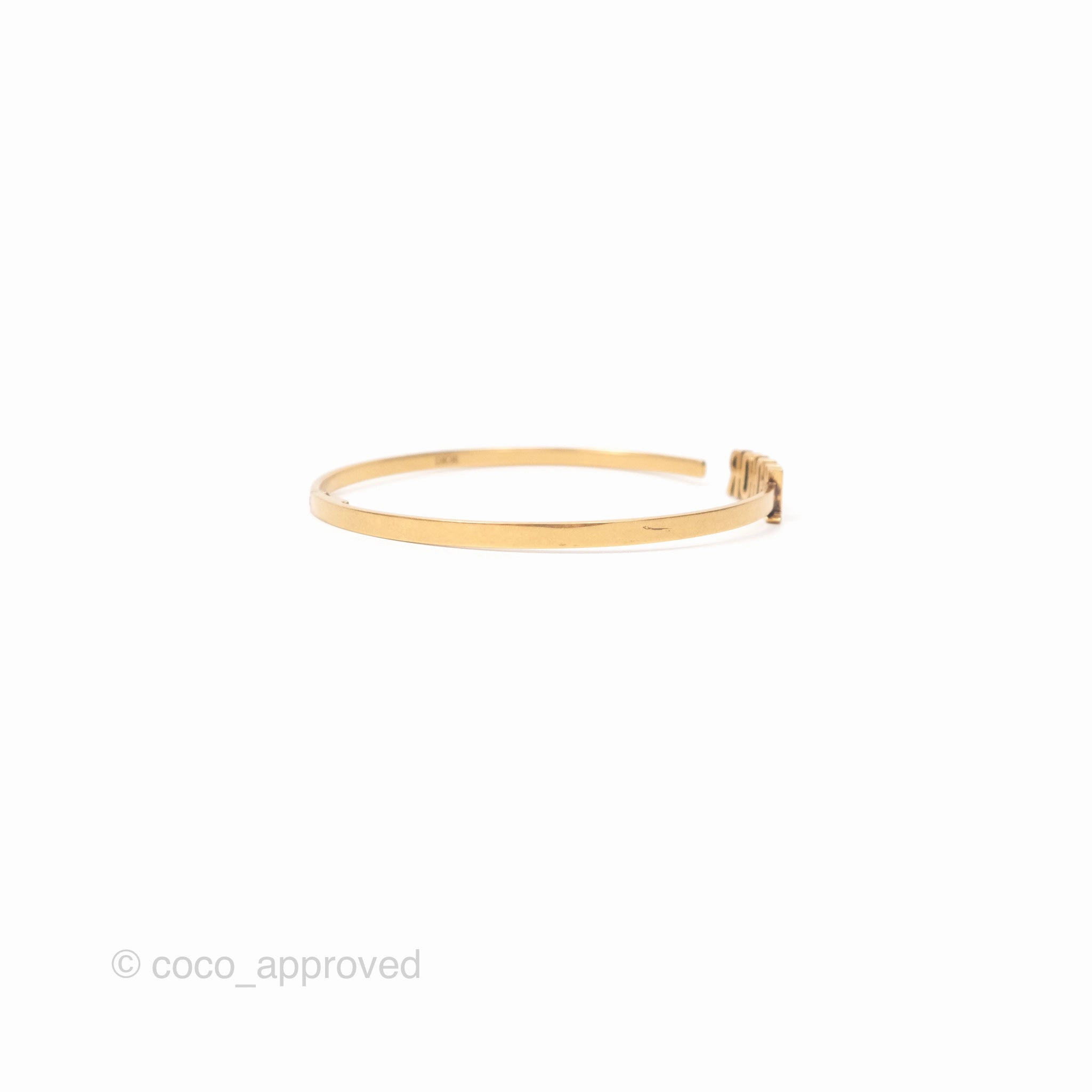 Christian Dior J'adior Choker Gold Tone