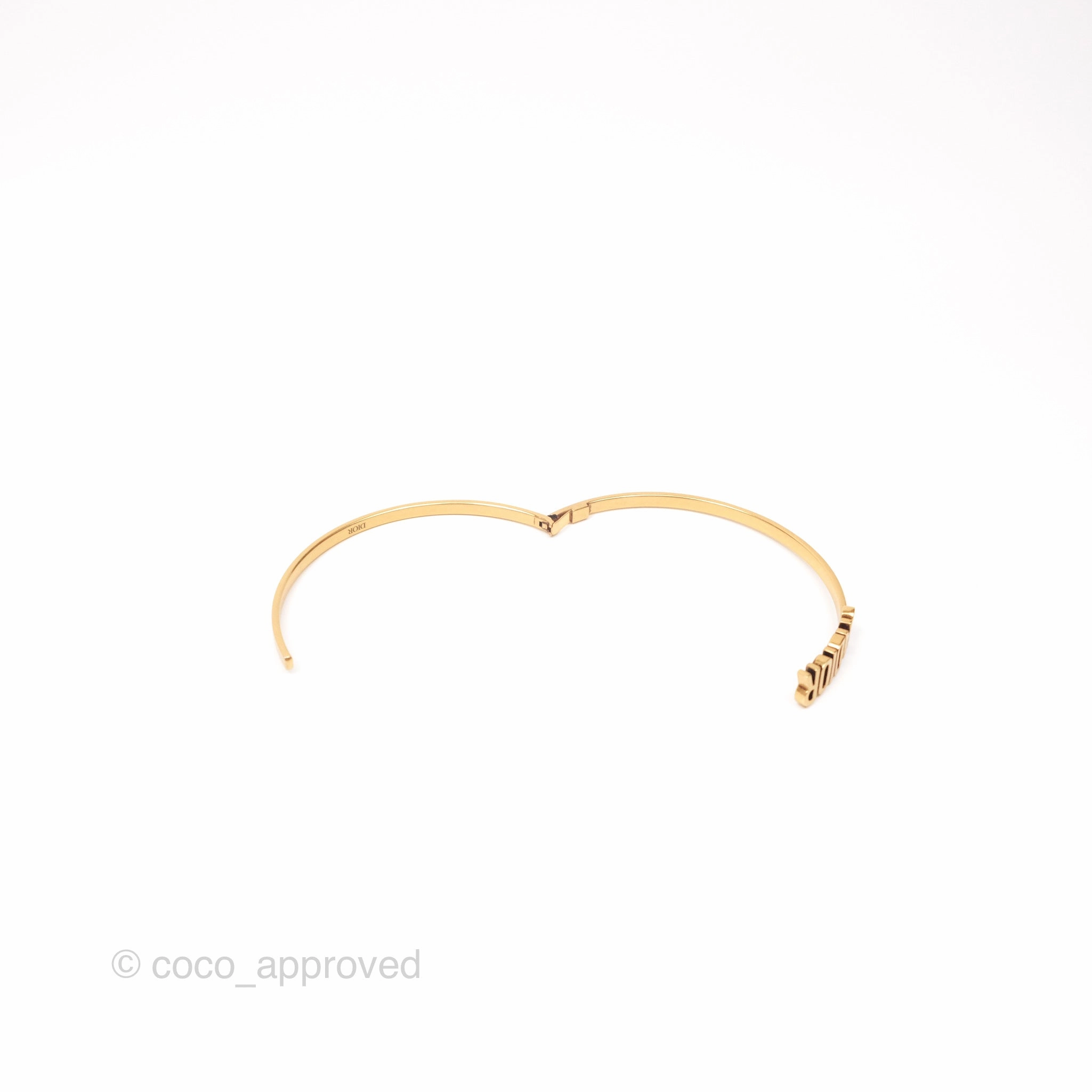 Christian Dior J'adior Choker Gold Tone