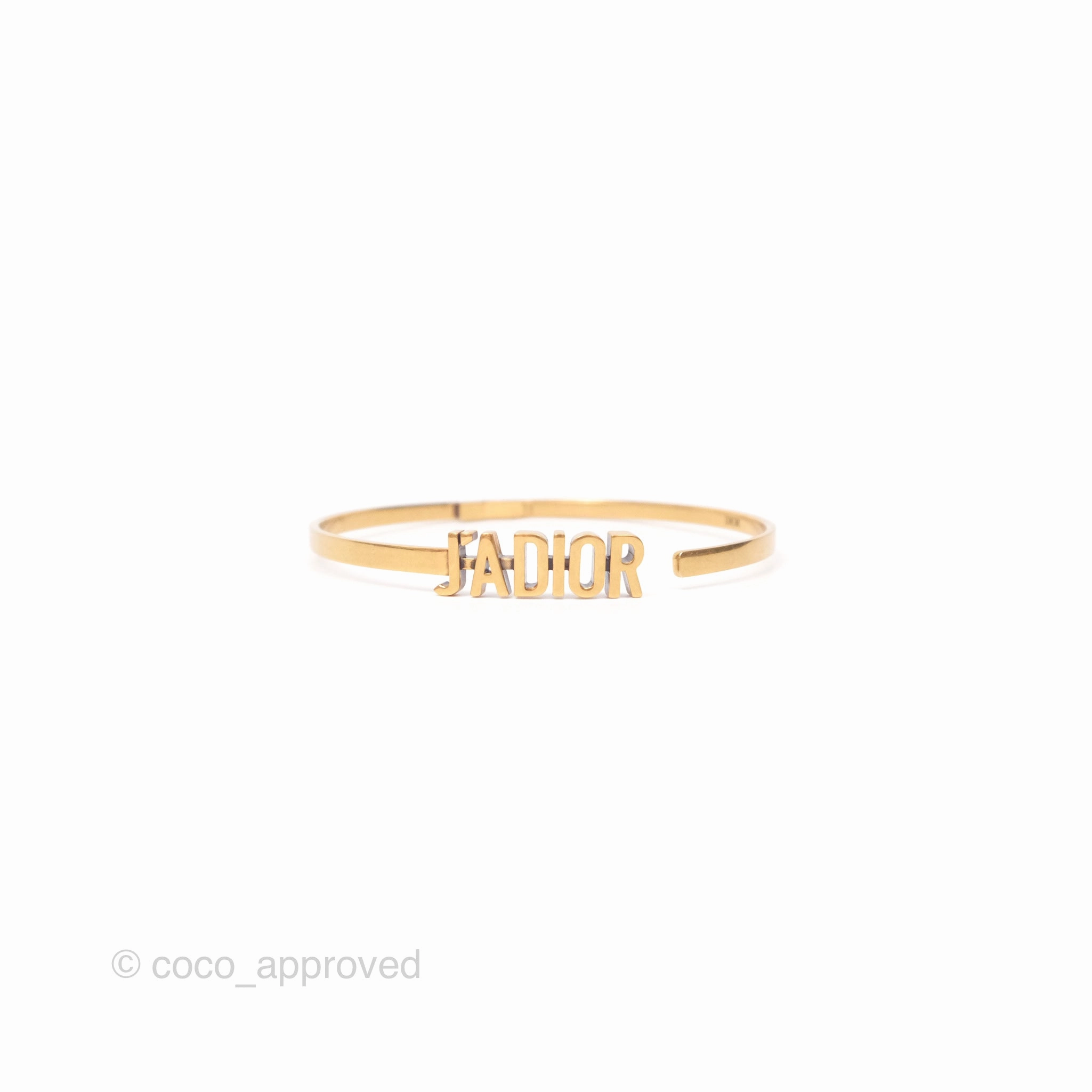 Christian Dior J'adior Choker Gold Tone