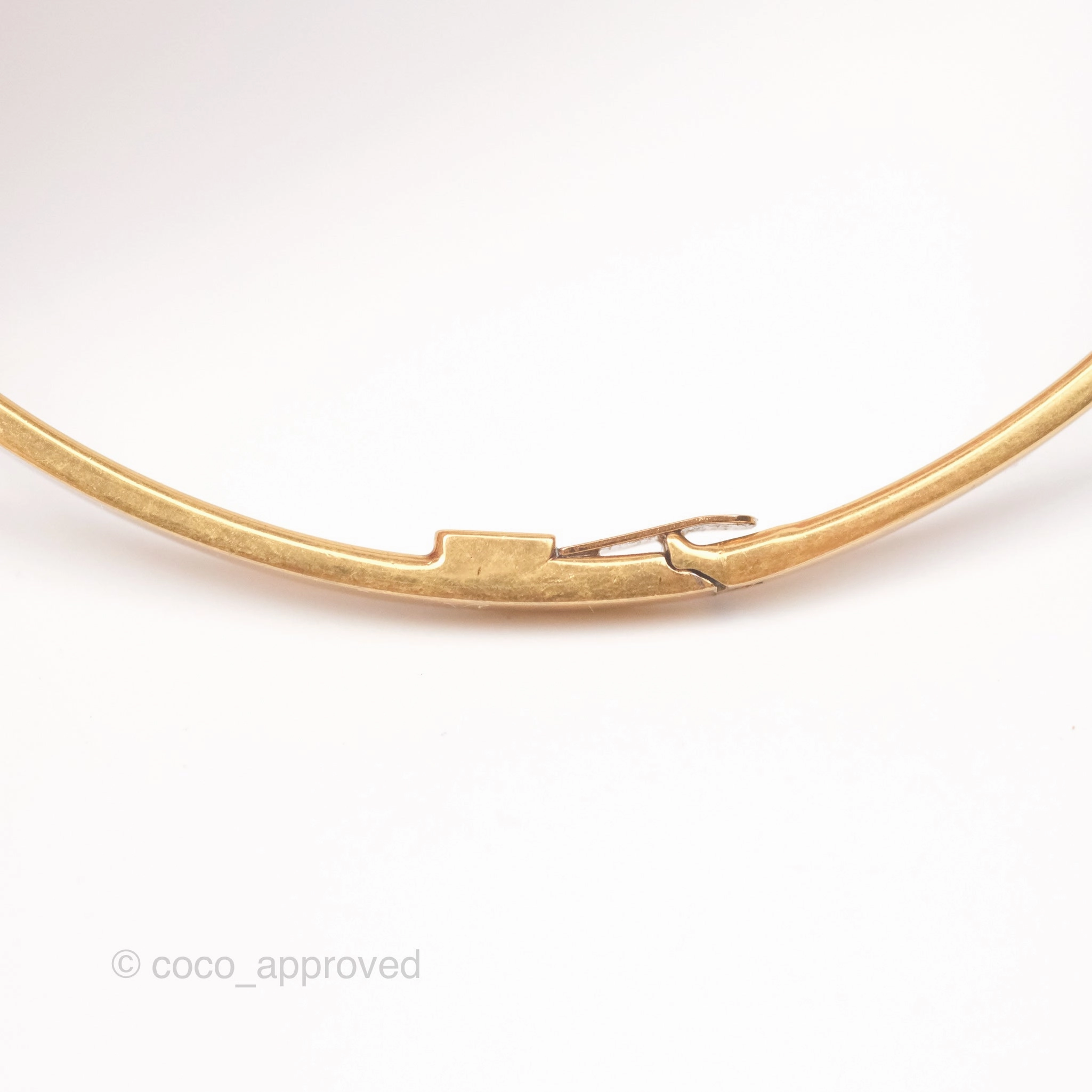 Christian Dior J'adior Choker Gold Tone