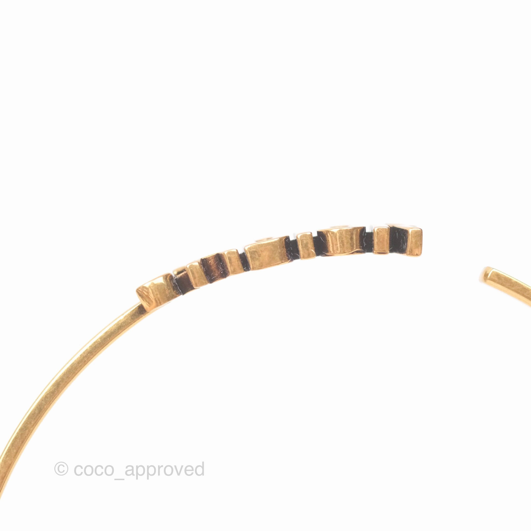 Christian Dior J'adior Choker Gold Tone