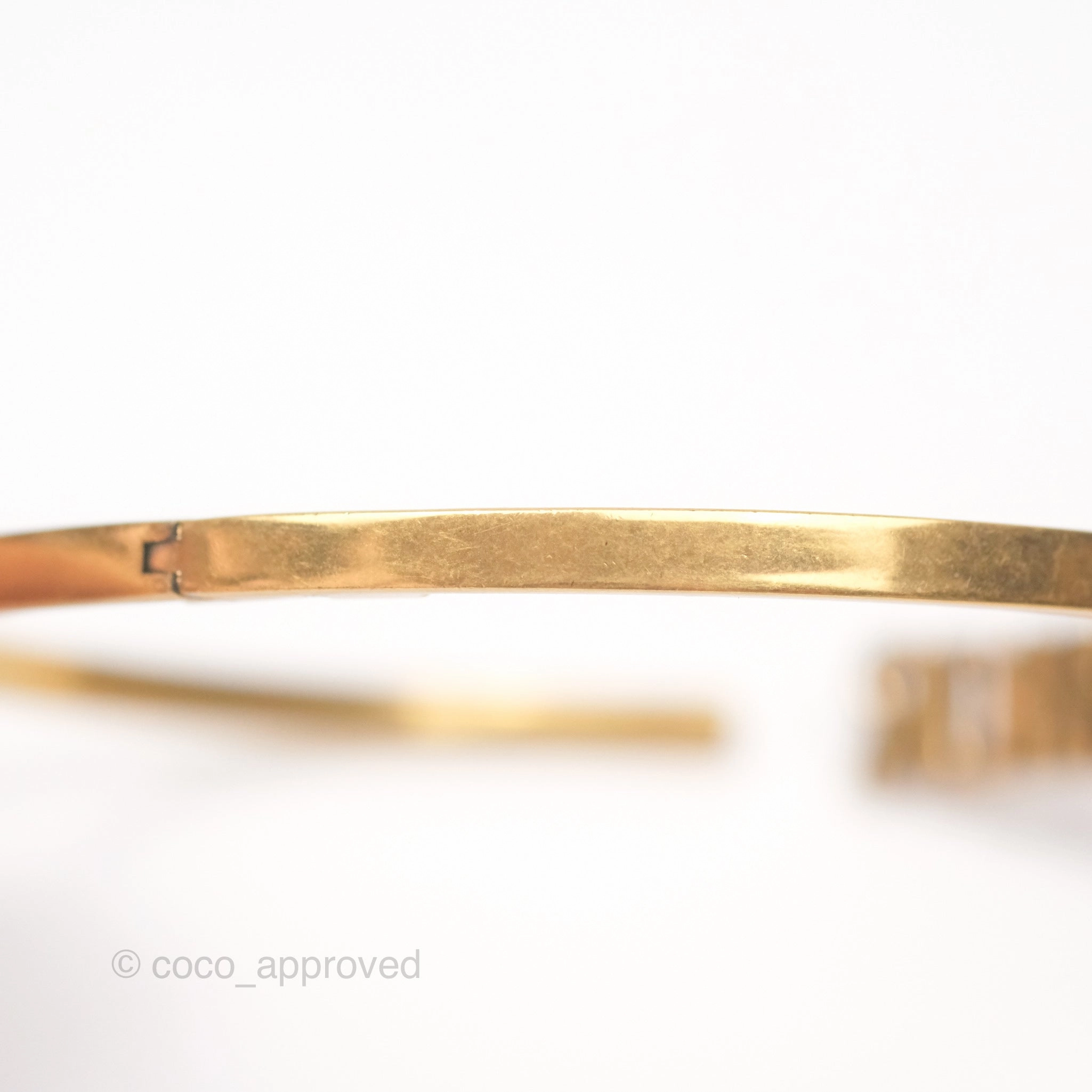 Christian Dior J'adior Choker Gold Tone