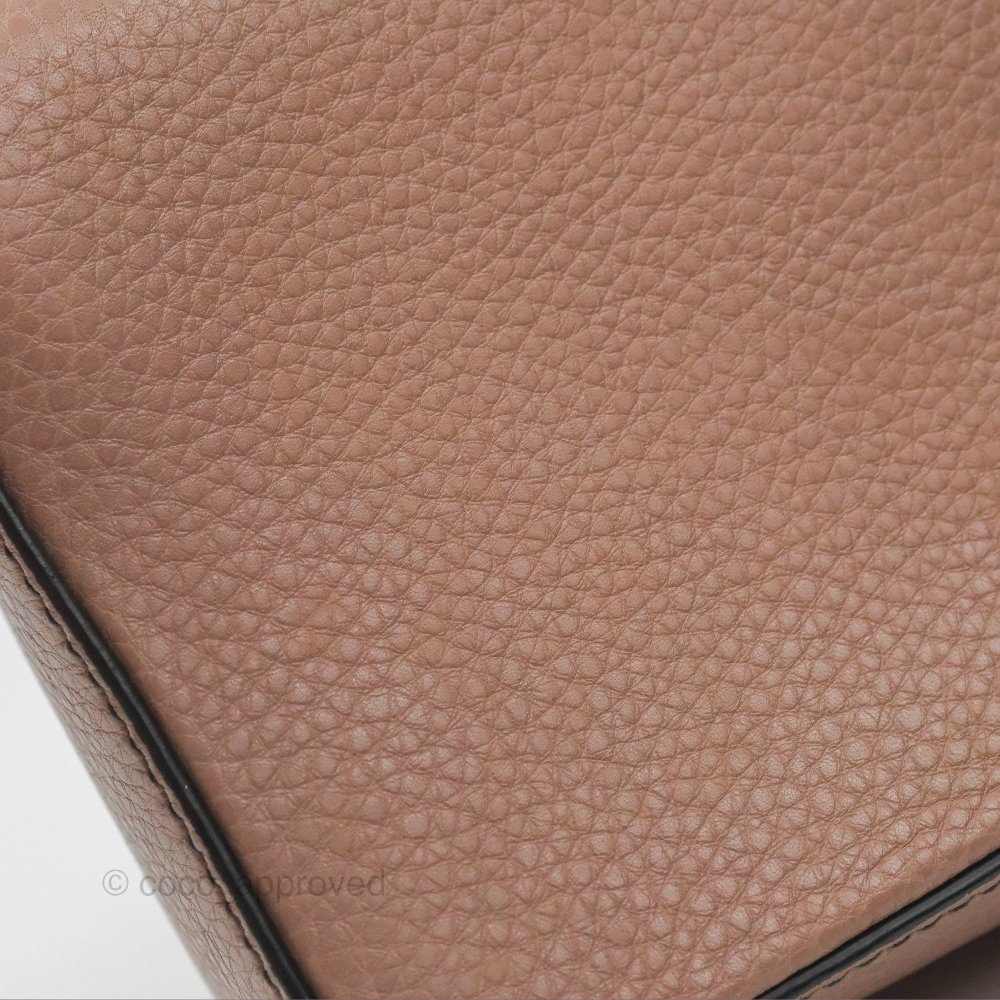 Christian Dior J'Adior Strap Flap Bag Dusty Pink Grained Calfskin