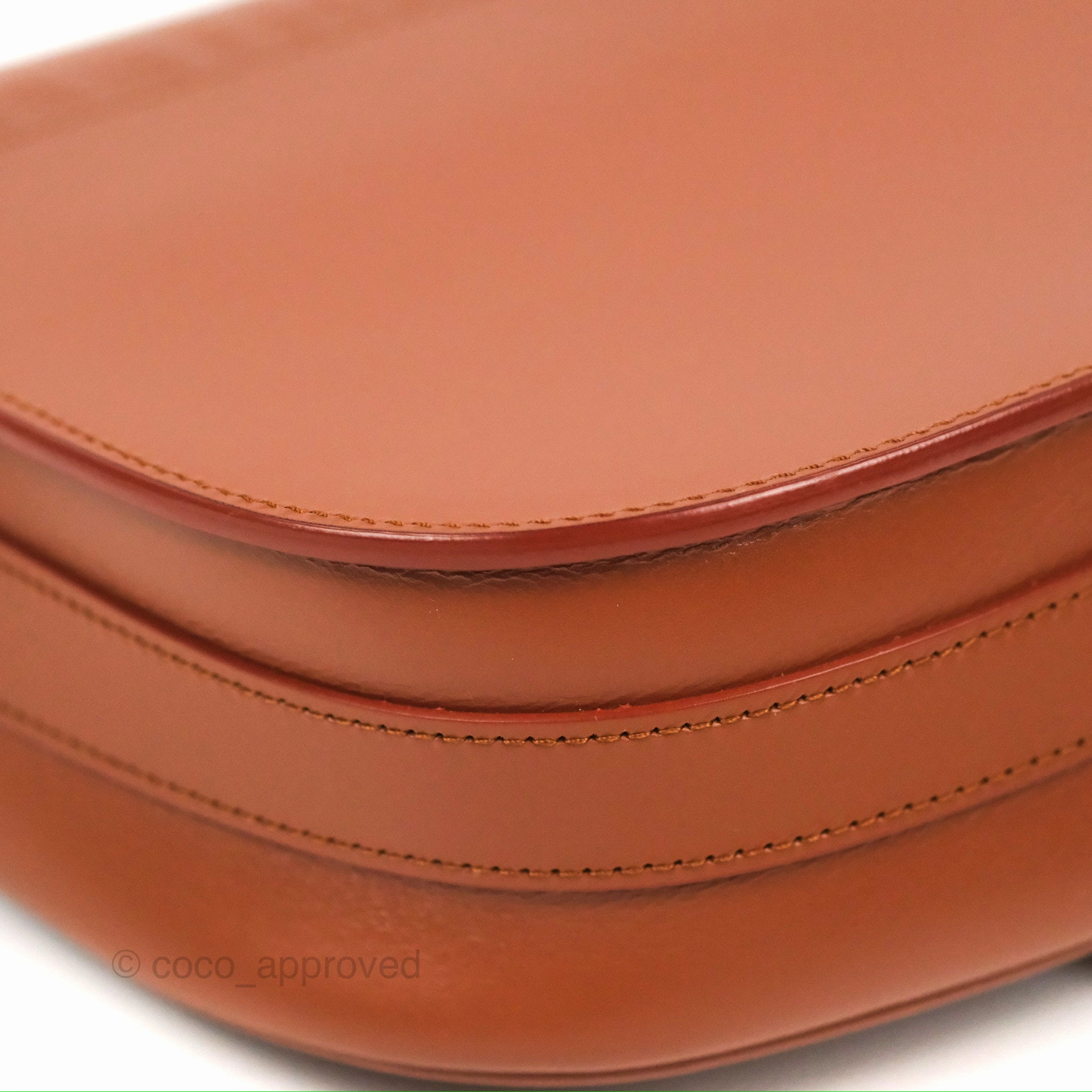 Christian Dior Medium Bobby Flap Camel Box Calfskin