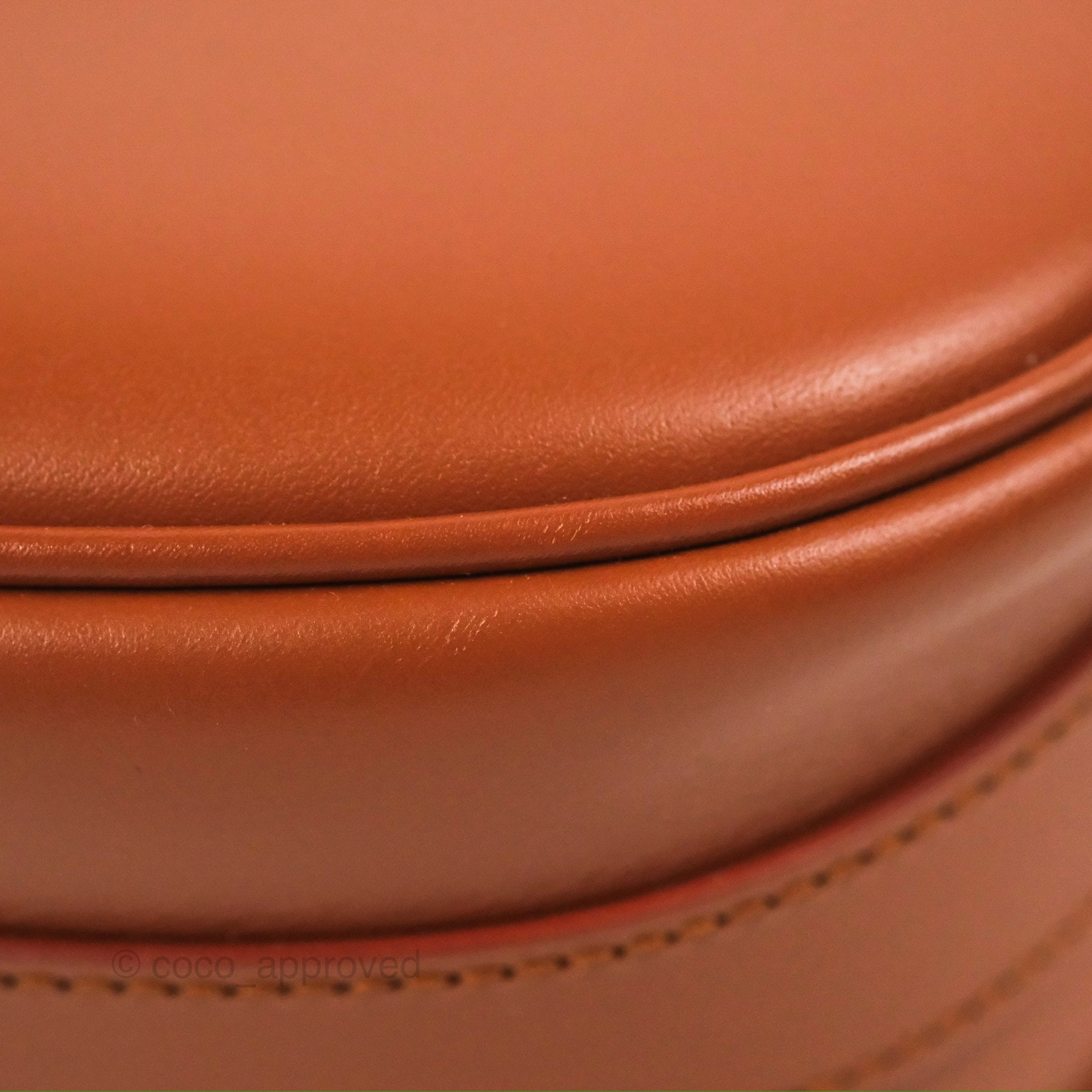 Christian Dior Medium Bobby Flap Camel Box Calfskin
