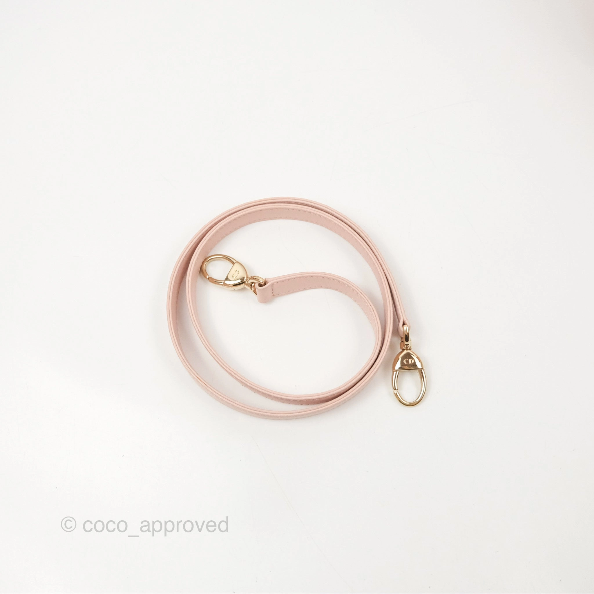 Christian Dior Medium Lady Dior Cannage Light Pink Lambskin Gold Hardware