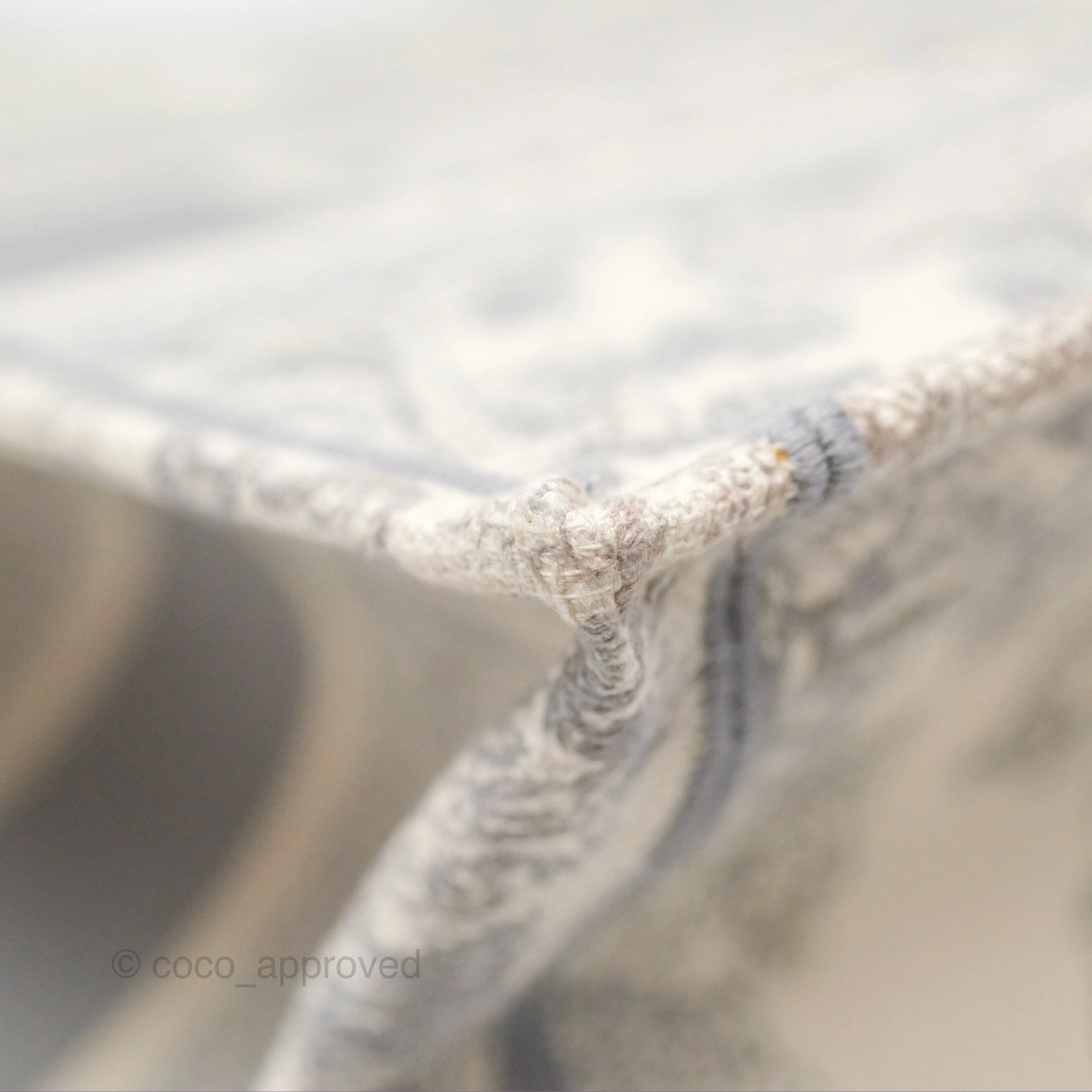 Christian Dior Medium (Old Small) Embroidered Toile De Jouy Light Grey Canvas Book Tote