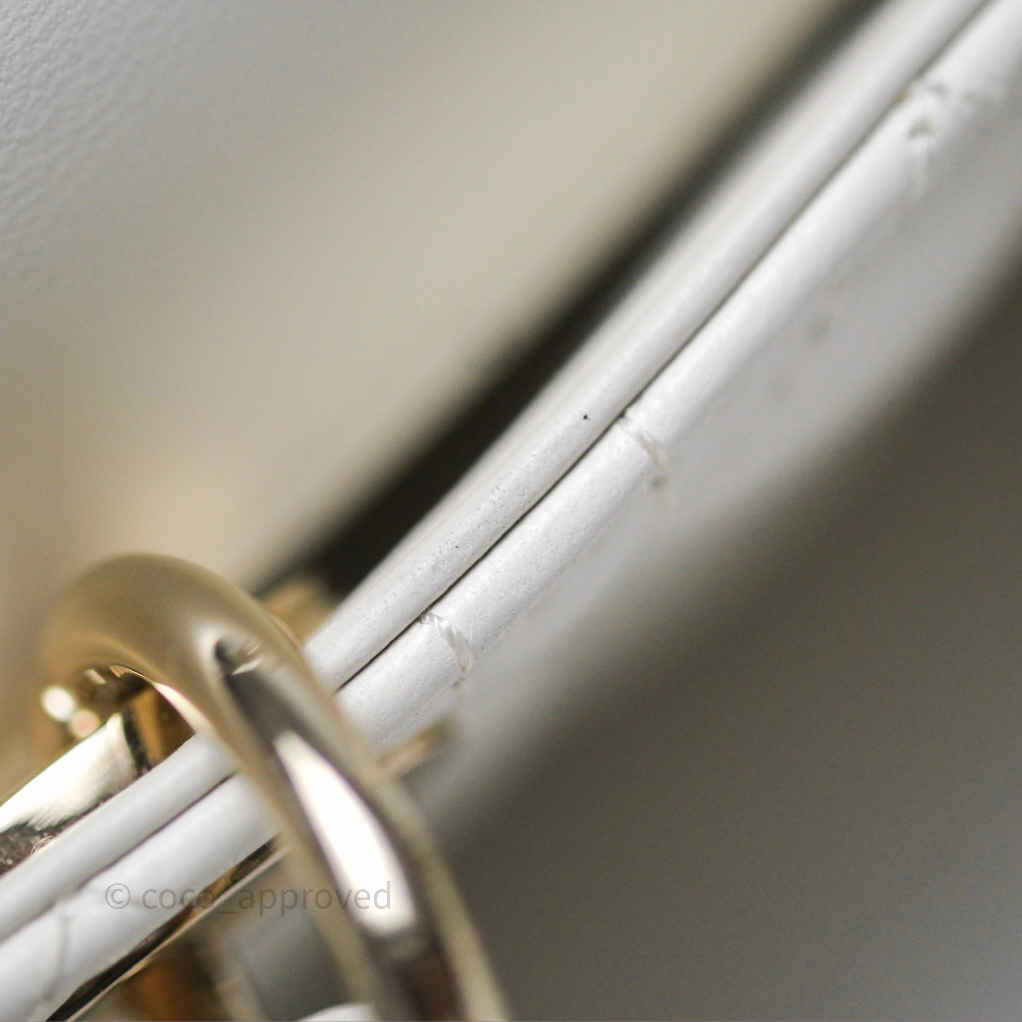 Christian Dior Micro Lady D-Joy Bag Latte Lambskin Cannage Gold Hardware